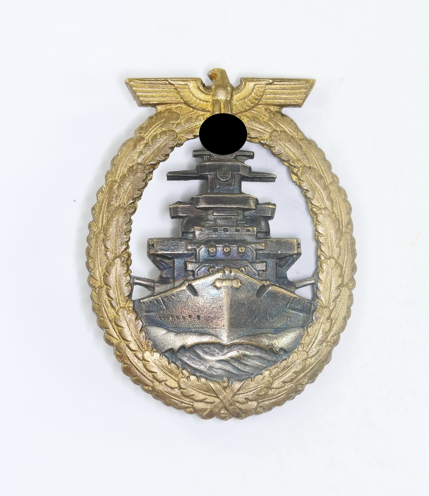 original_flottenkriegsabzeichen_hst Flottenkriegsabzeichen, Hst. Schwerin Berlin – Bild 1