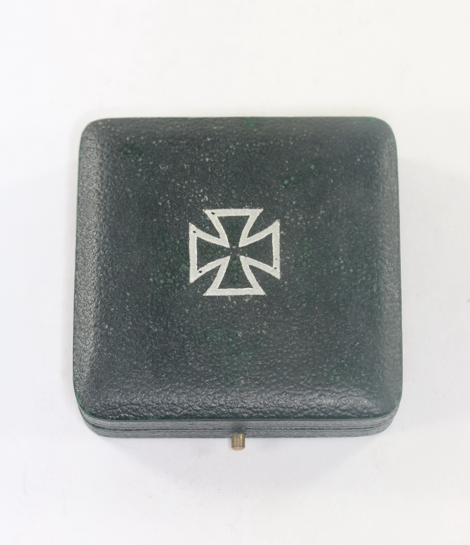 original_gr_nes_etui_eisernes_kreuz_1 Grünes (!) Etui Eisernes Kreuz 1. Klasse 1939 – Bild 1