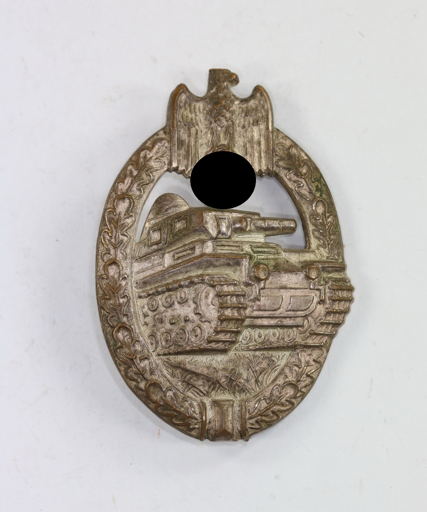 panzerkampfabzeichen_in_silber_hst Panzerkampfabzeichen in Silber, Hst. A.S., Buntmetall (!) – Bild 1