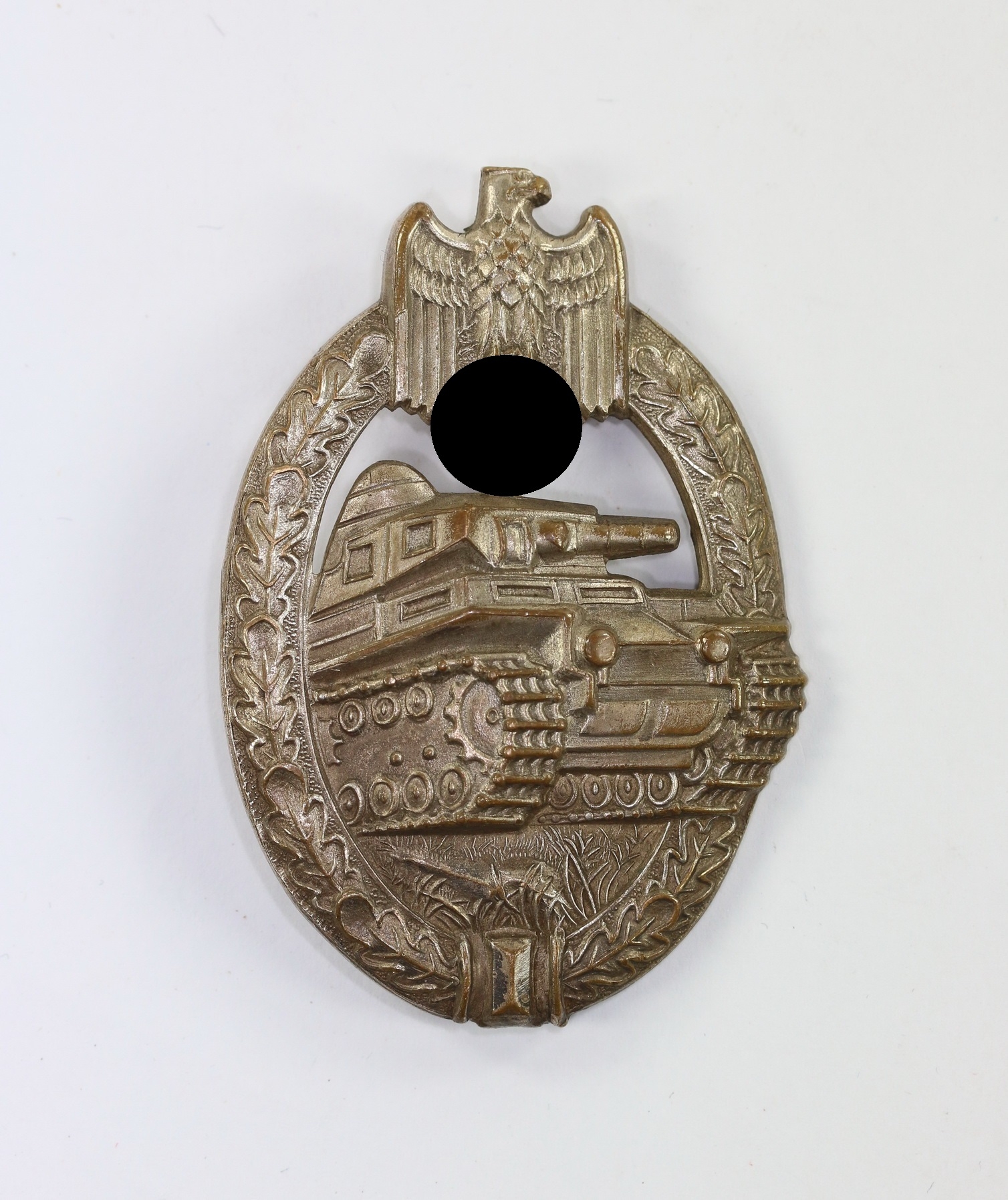 panzerkampfabzeichen_in_silber_hst Panzerkampfabzeichen in Silber, Hst. A.S., Buntmetall (!) – Bild 1