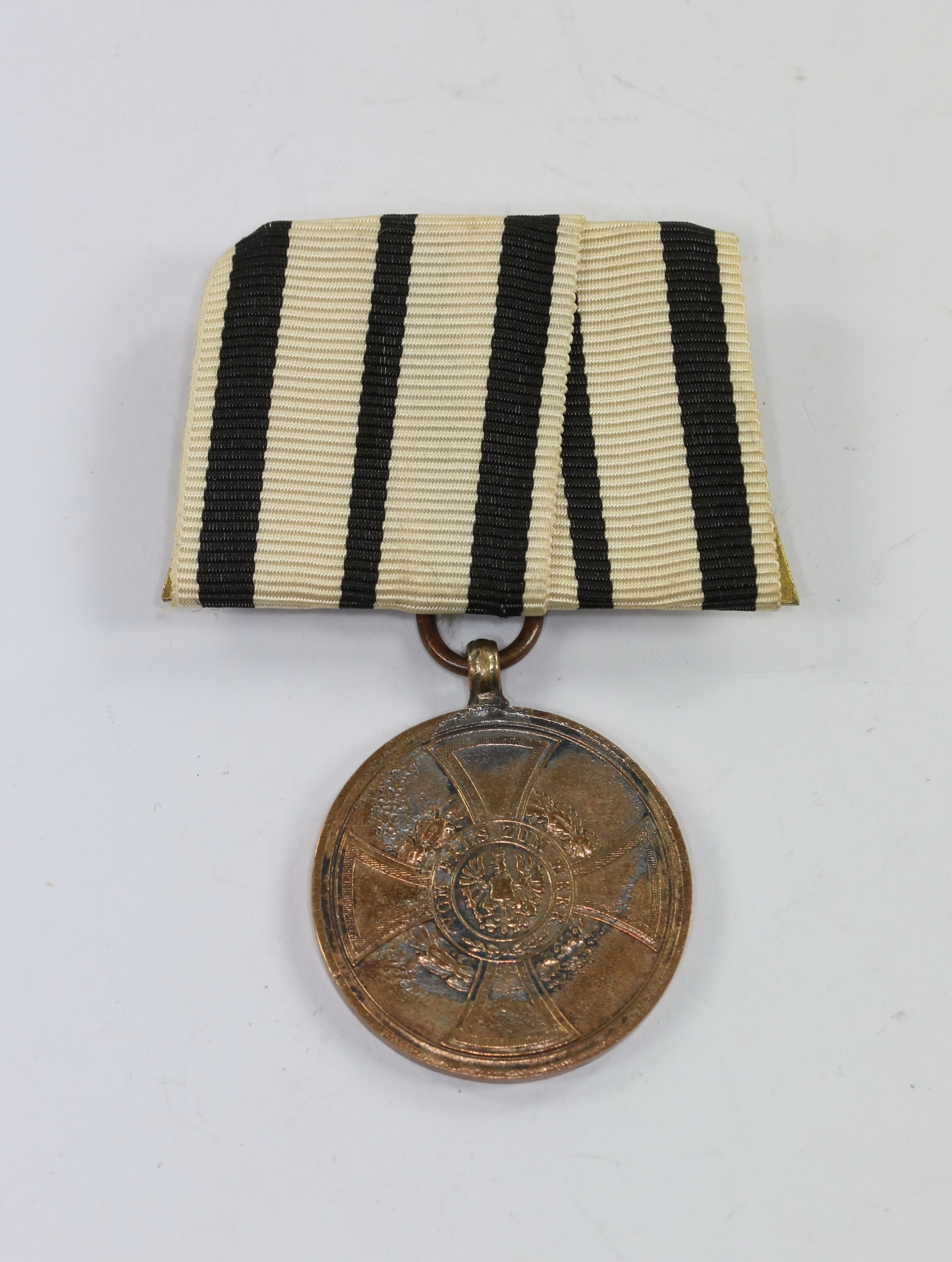 Preußen, Eizelspange Hohenzollern Denkmünze für Kämpfer 1848-1849 – Bild 1