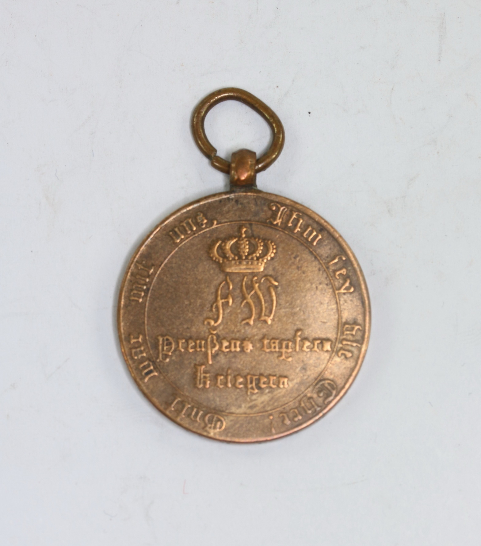 Preußen, Kriegsdenkmünze 1813/1814 für Kämpfer (Berliner Fertigung) – Bild 1