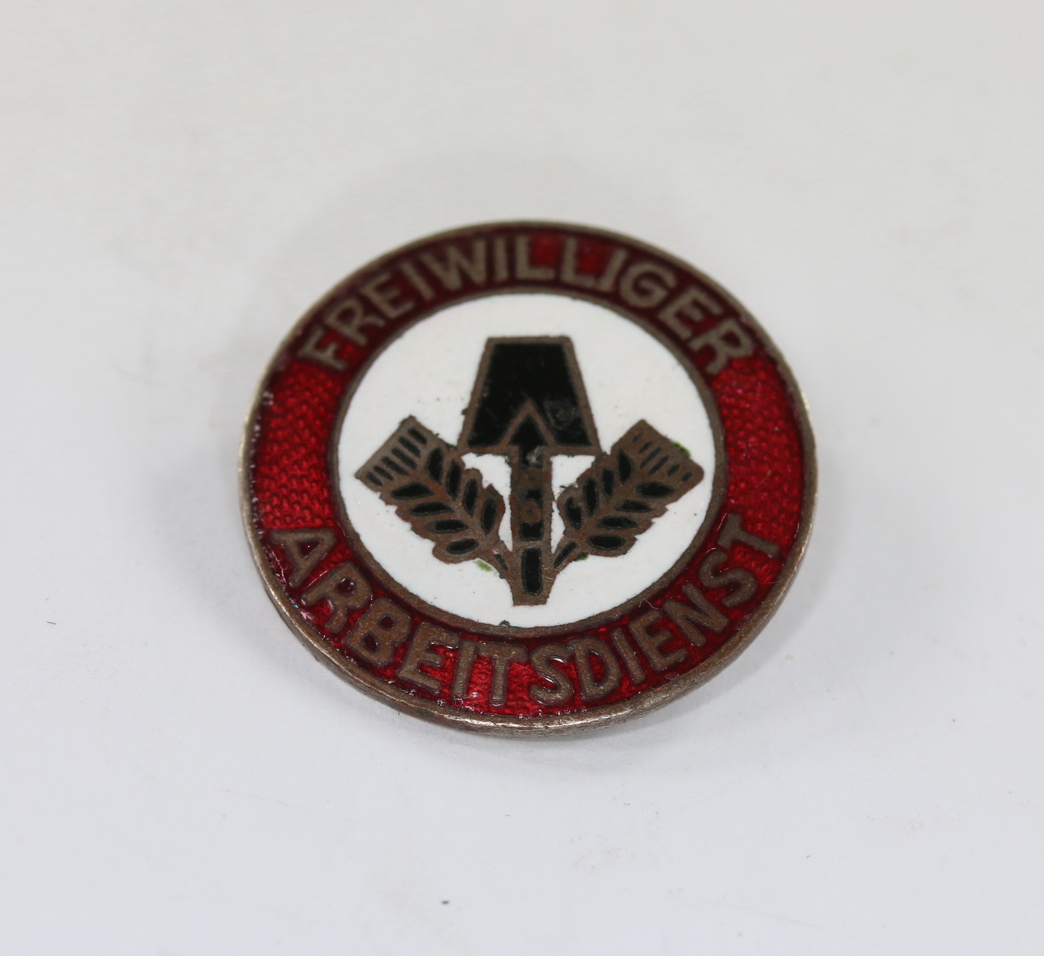 reichsarbeitsdienst_rad_abzeichen_freiwilliger_arbeitsdienst Reichsarbeitsdienst (RAD), Abzeichen Freiwilliger Arbeitsdienst. Hst. RZM 75 – Bild 1