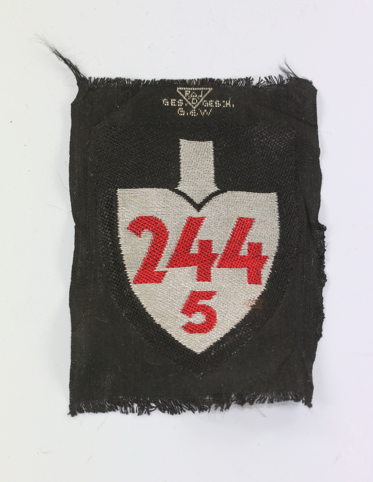 Reichsarbeitsdienst (RAD), Ärmelspaten für Führer Abteilung 5/244 – Bild 1