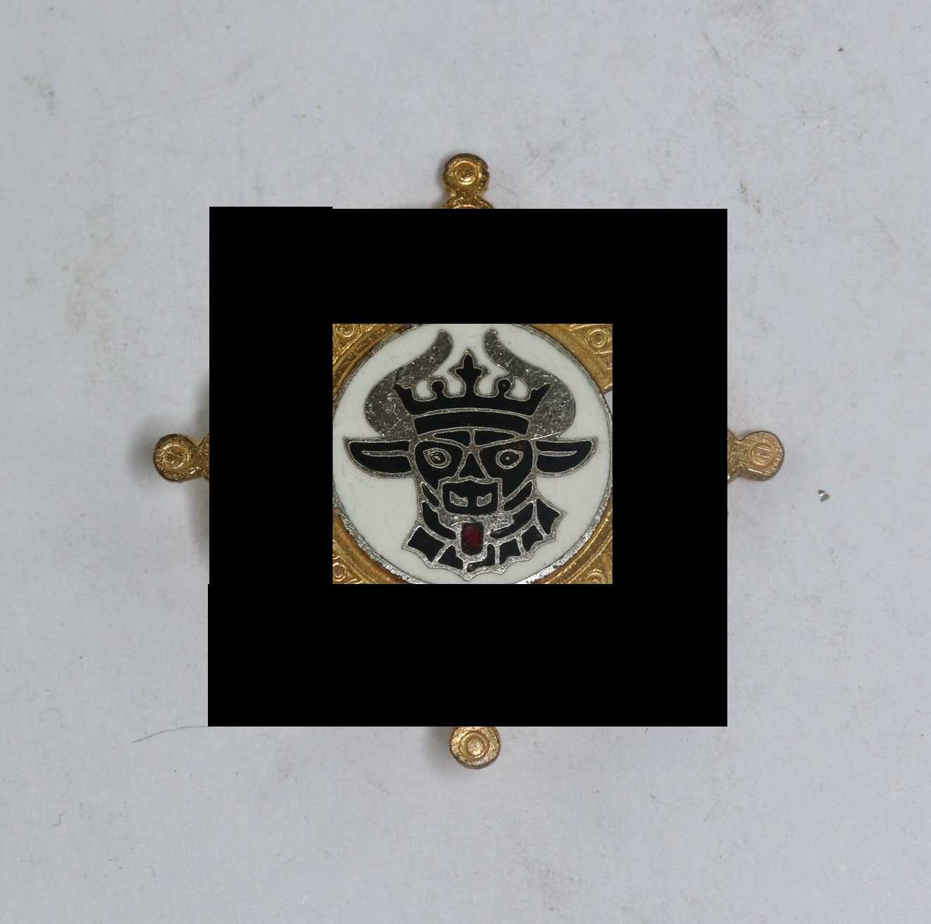 Reichsarbeitsdienst (RAD),  Traditionsmützen Abzeichen Arbeitsgau VI Mecklenburg, Hst. Paulmann & Crone Lüdenscheid – Bild 1