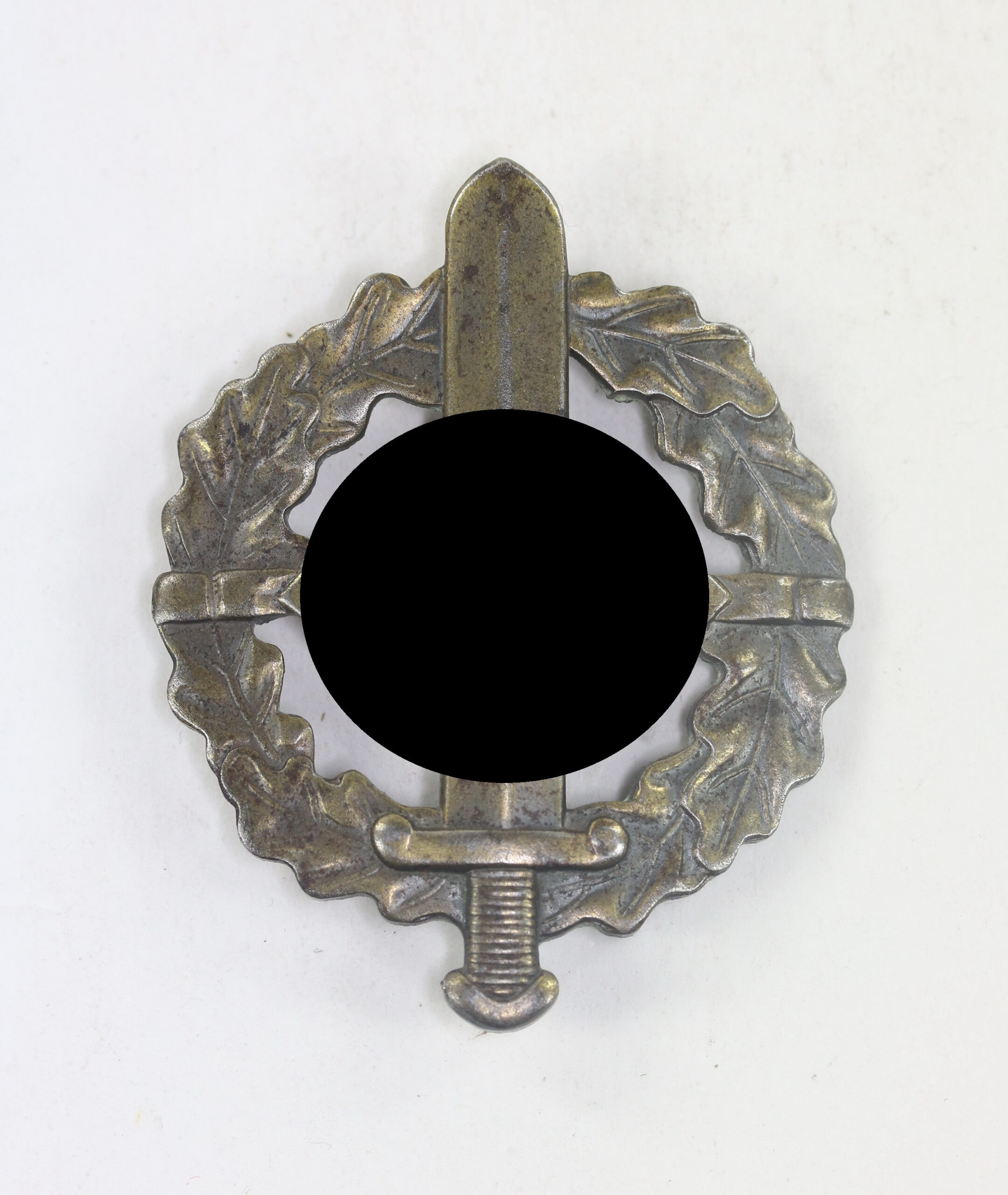 sa_wehrabzeichen_in_bronze_hst SA Wehrabzeichen in Bronze, Hst. W. Redo Saarlautern, Eigentum d. obersten S.A.-Führung – Bild 1