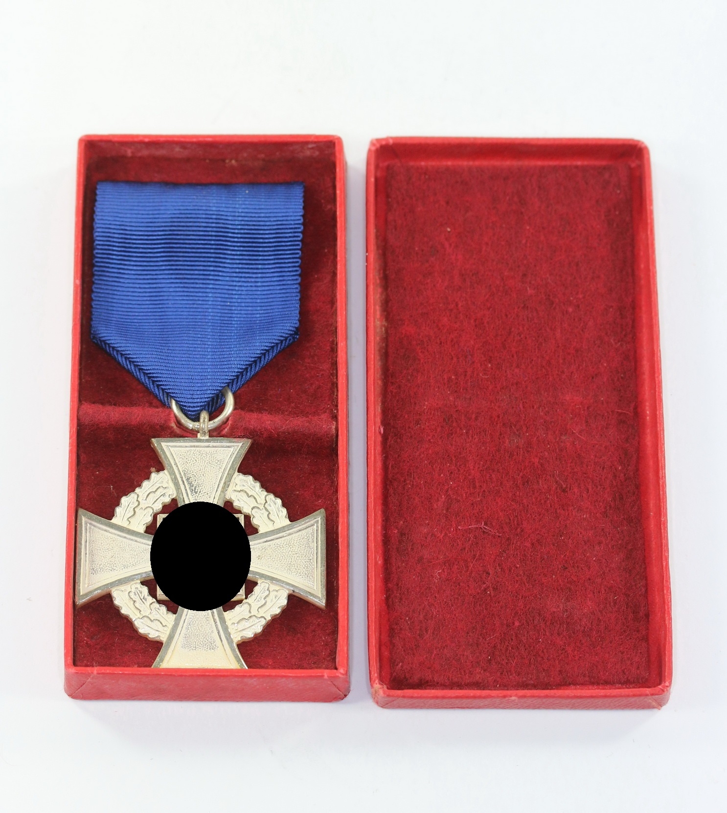 treudienstehrenzeichen_silber_im_etui_1__1 Treudienstehrenzeichen in Silber (25 Jahre), im Etui – Bild 1