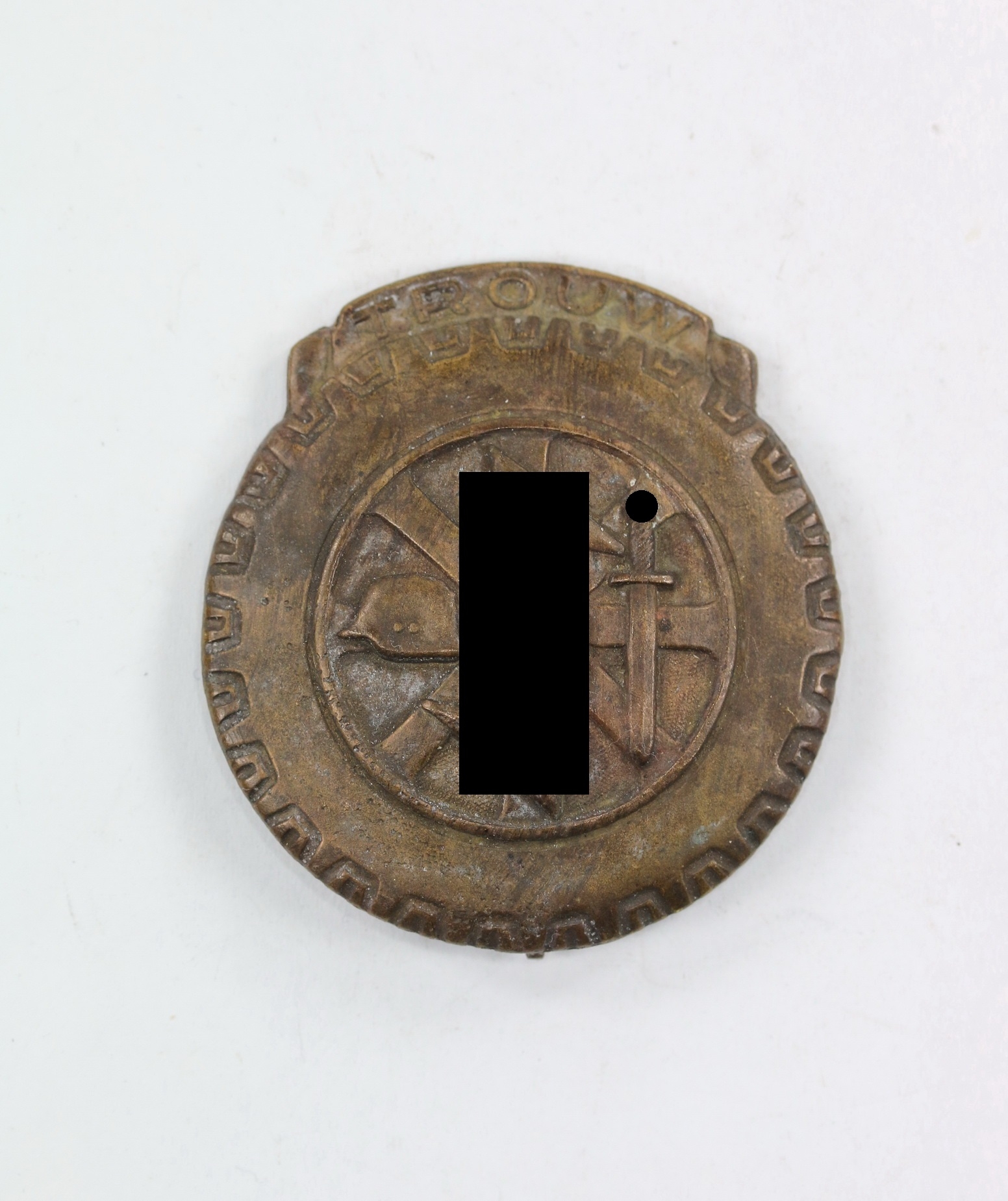 Trouw Abzeichen der holländischen Freiwilligen der NSKK Gruppe in der Luftwaffe – Bild 1