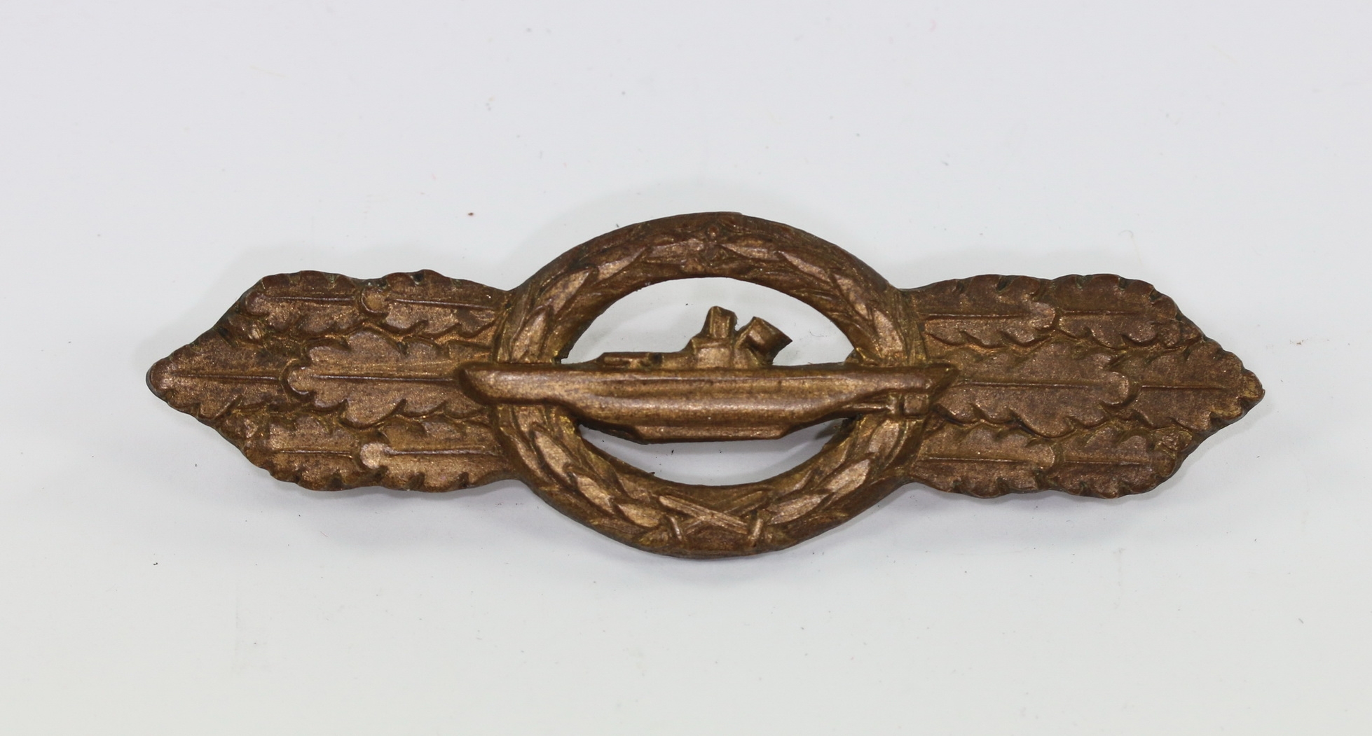 ubootfrontspange_in_bronze_1957_steinhauer_l_ck_1_ U-Bootfrontspange in Bronze 1957, Steinhauer & Lück – Bild 1