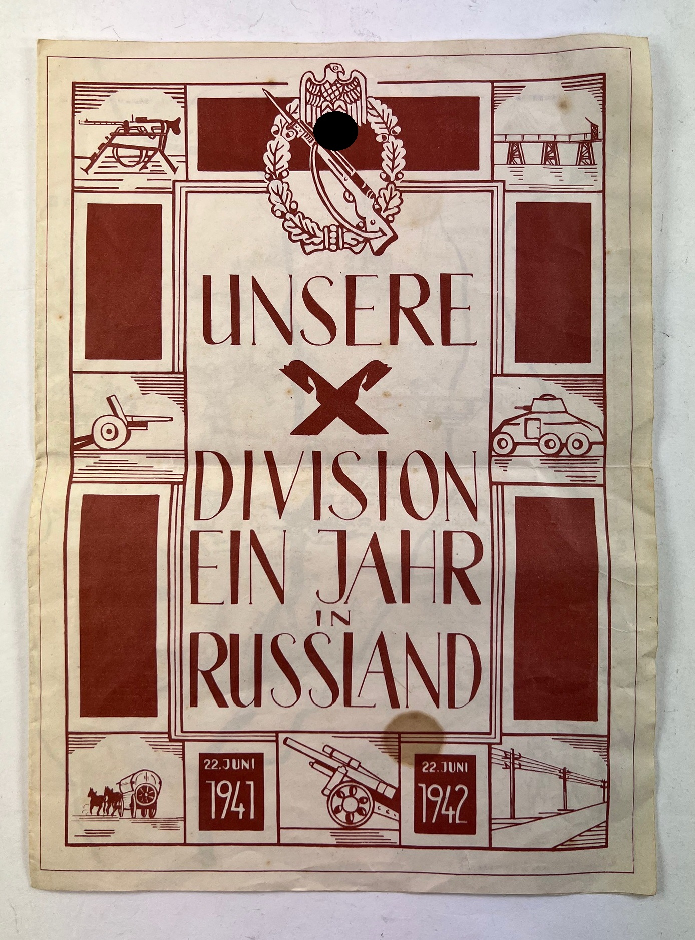 Unsere Division ein Jahr in Russland 22. Juni 1941  22.Juni 1942 (267 Infanterie Division) – Bild 1