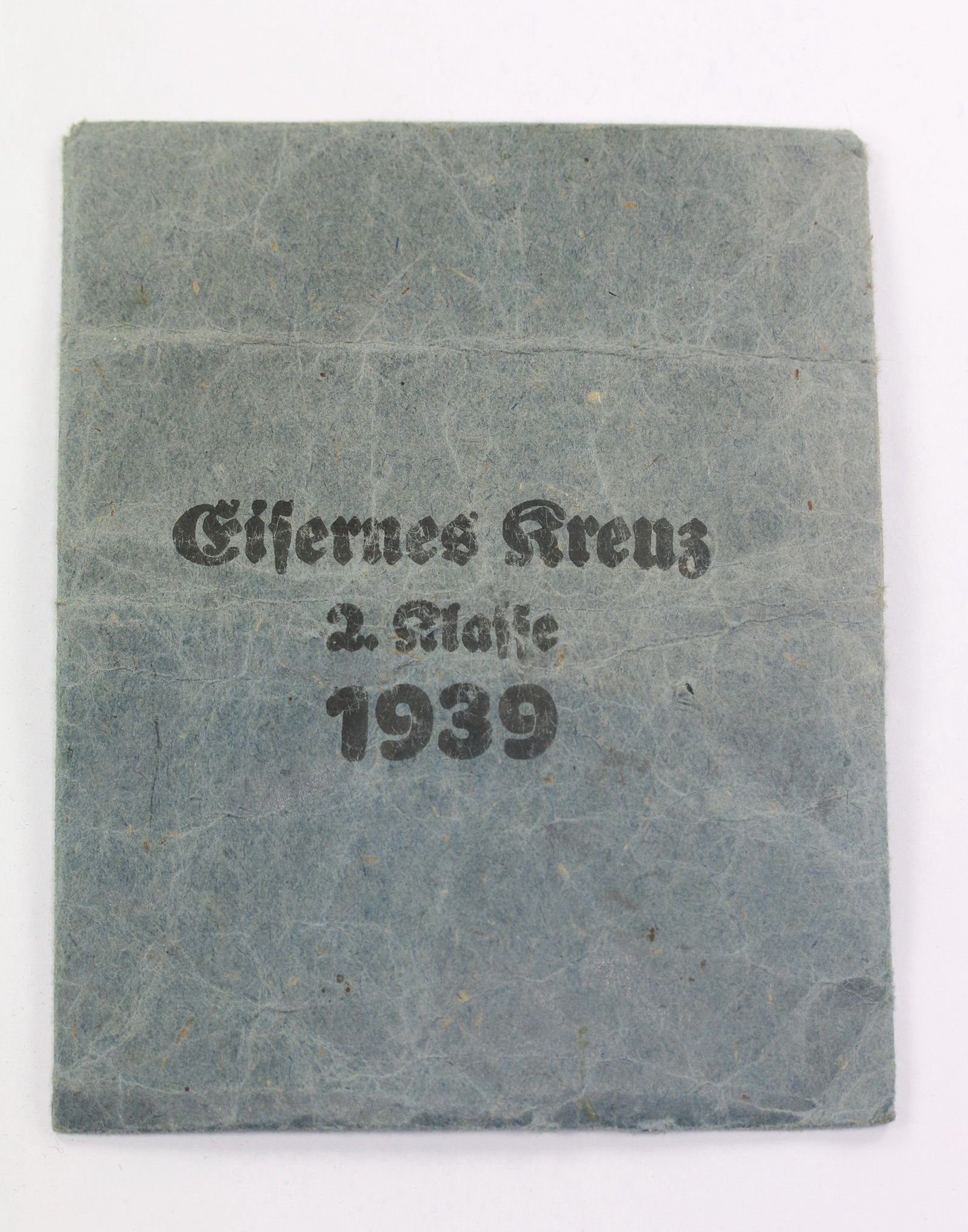 Verleihungstüte  Eisernes Kreuz 2. Klasse 1939, Deschler & Sohn München 9 – Bild 1