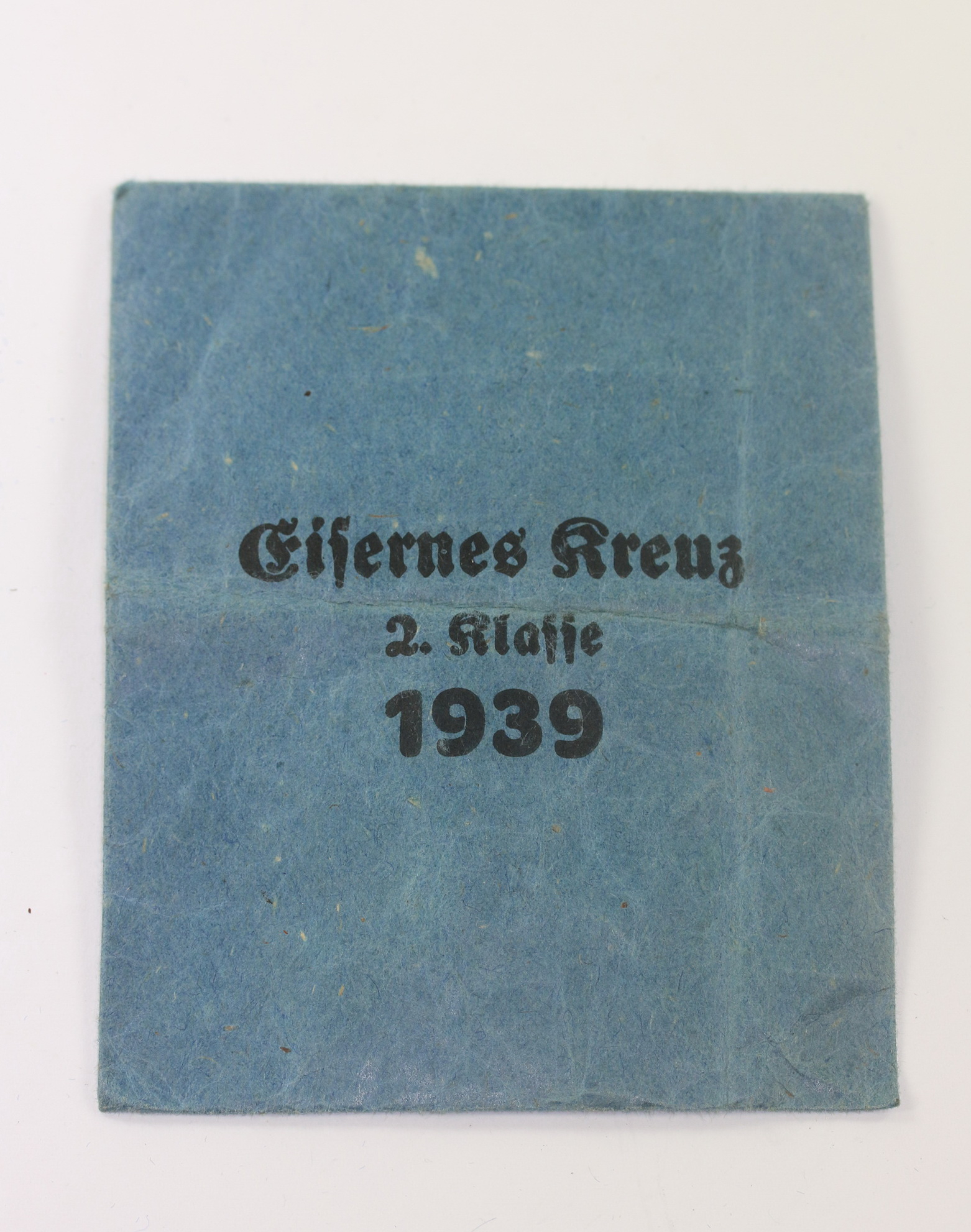 Verleihungstüte Eisernes Kreuz 2. Klasse 1939, Rudolf Souval Wien 62 – Bild 1