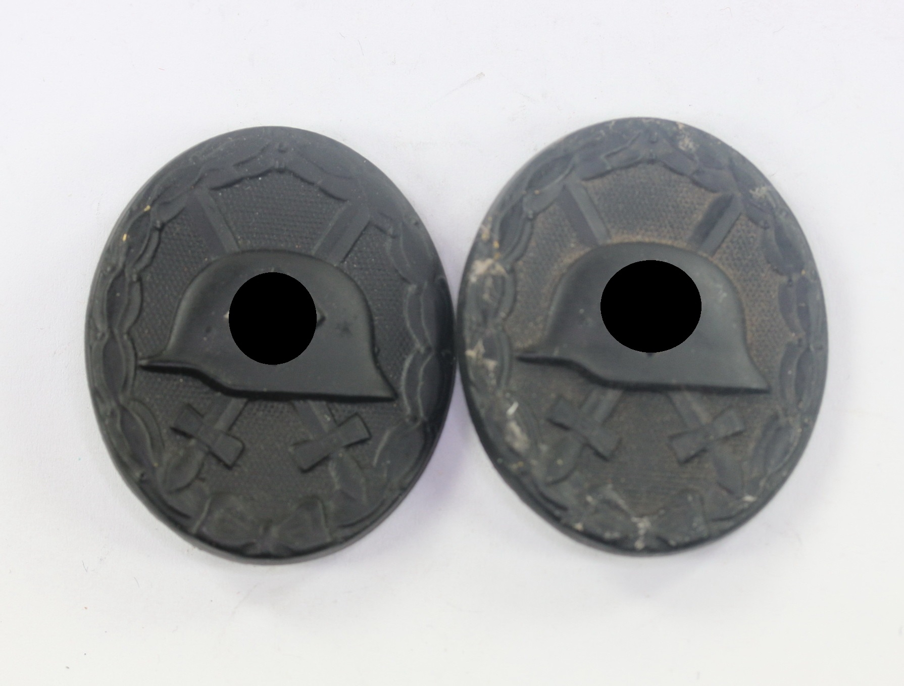  Verwundetenabzeichen in Schwarz 1939, Deschler & Sohn, München, Buntmetall, Hortfund (!) – Bild 1