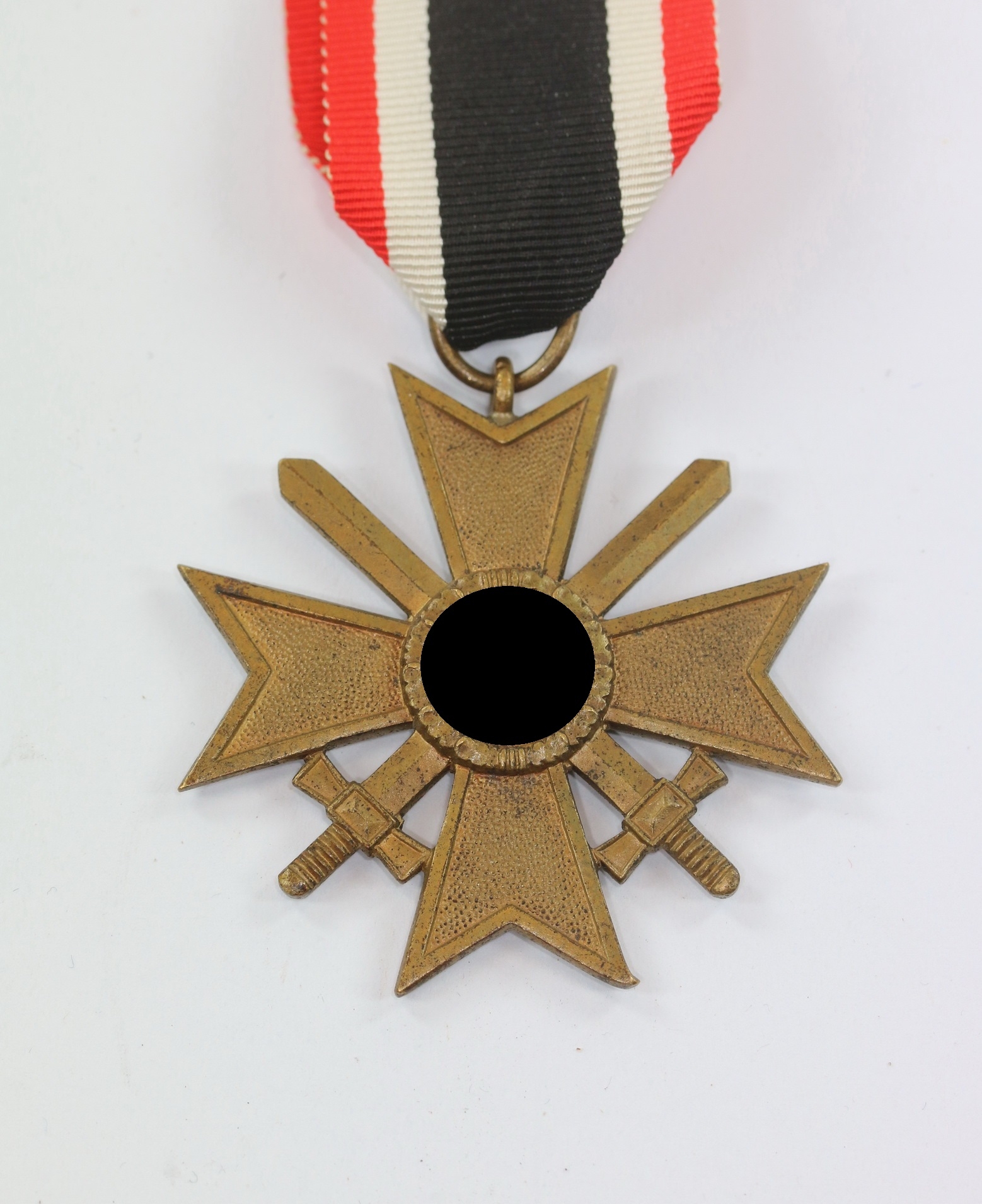 wehrmacht_kriegsverdienstkreuz_2 Kriegsverdienstkreuz 2. Klasse mit Schwertern, Buntmetall – Bild 1