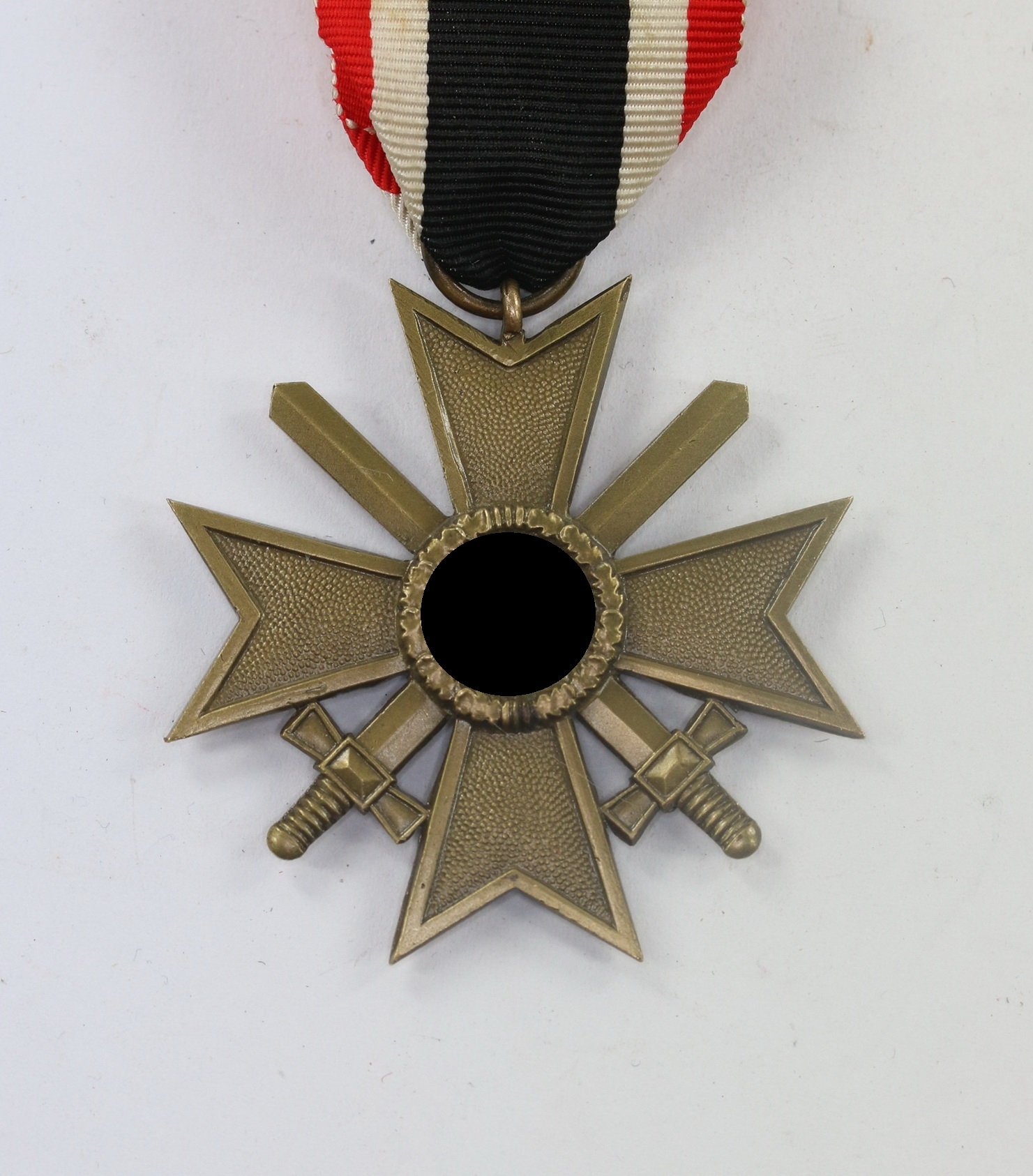 wehrmacht_kriegsverdienstkreuz_2 Kriegsverdienstkreuz 2. Klasse mit Schwertern, Buntmetall – Bild 1