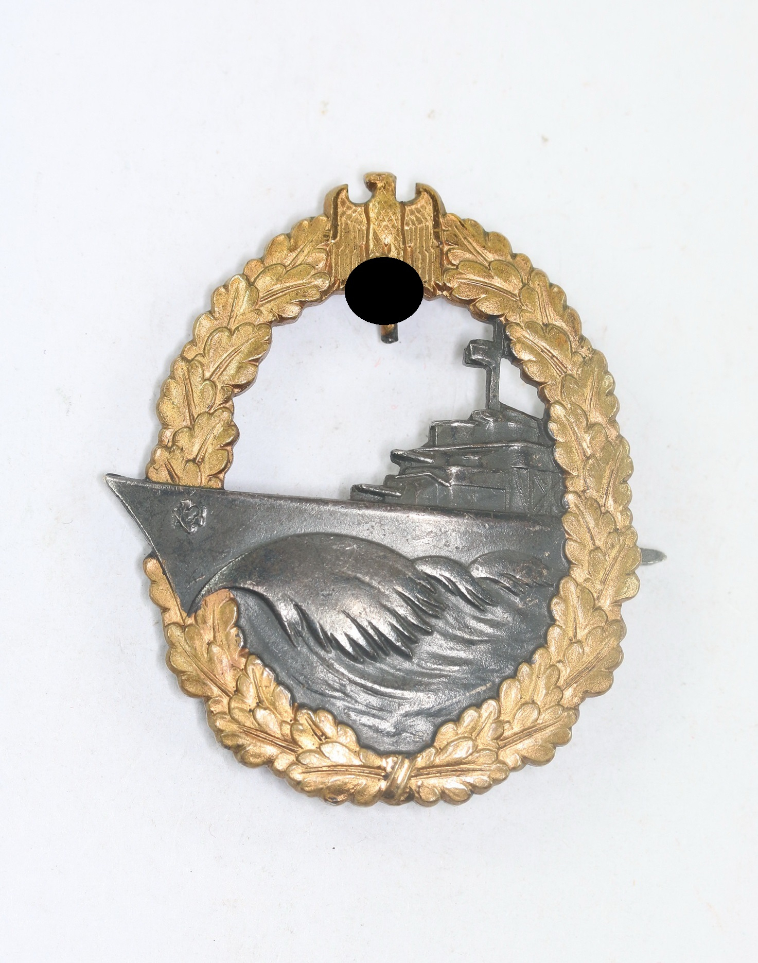 zerst_rer_kriegsabzeichen_hst Zerstörer Kriegsabzeichen, Hst. Schwerin Berlin 68 – Bild 1