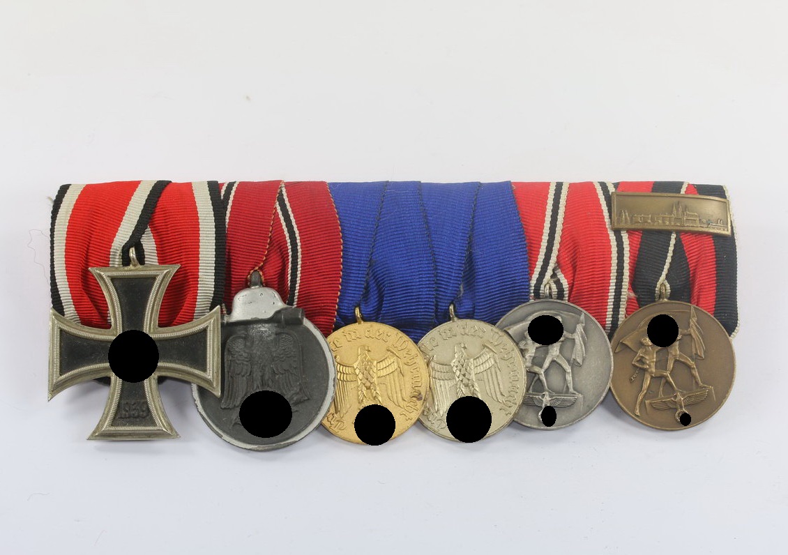 Ordensschnalle 6X, Schinkel EK-2 (1) Ordensschnalle 6X, Schinkel EK-2 – Bild 1