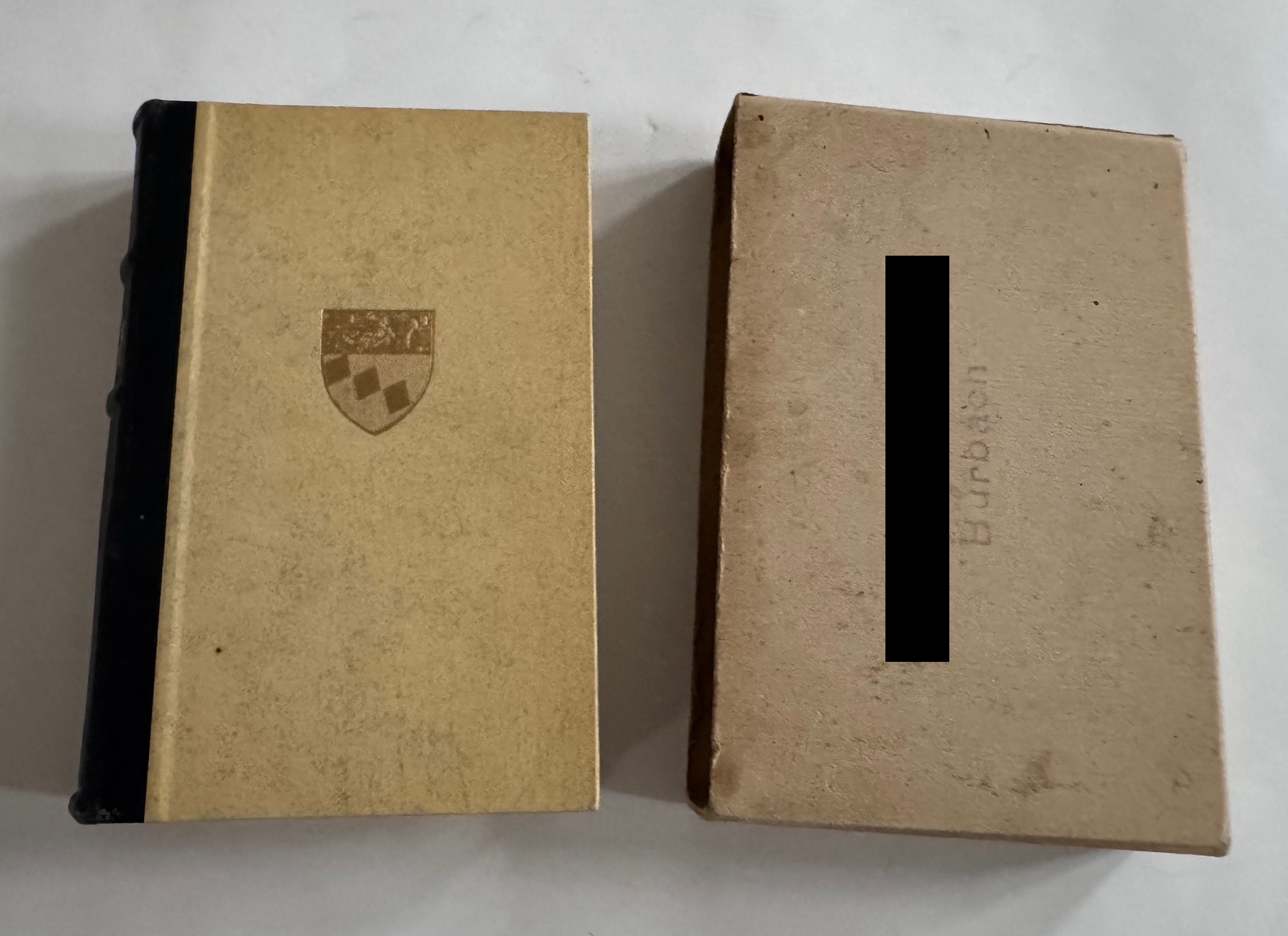 Buch, Adolf Hitler, Mein Kampf, Hochzeitsausgabe Burbach 1942, Arabische Schrift (!) (1) Buch, Adolf Hitler, Mein Kampf, Hochzeitsausgabe Burbach 1942, Arabische Schrift (!) – Bild 1