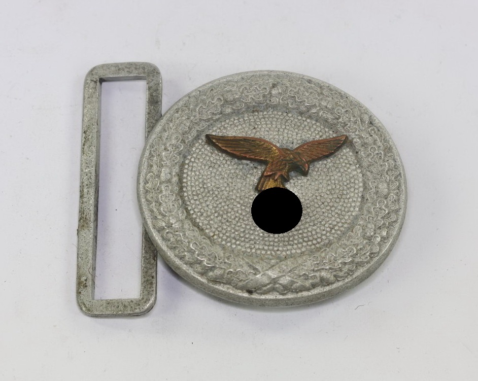 Luftwaffe, Feldbindenschloss für Offiziere, 1. Form (1) Luftwaffe, Feldbindenschloss für Offiziere, 1. Form – Bild 1