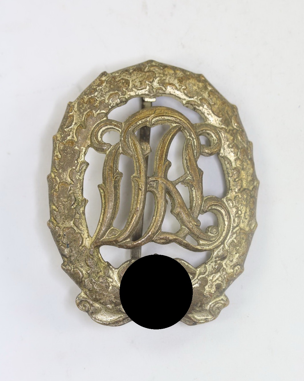 Reichssportabzeichen (DRL) in Silber, Hst. Wernstein Jena D.R.G.M. 35269 (1) Reichssportabzeichen (DRL) in Silber, Hst. Wernstein Jena D.R.G.M. 35269 – Bild 1