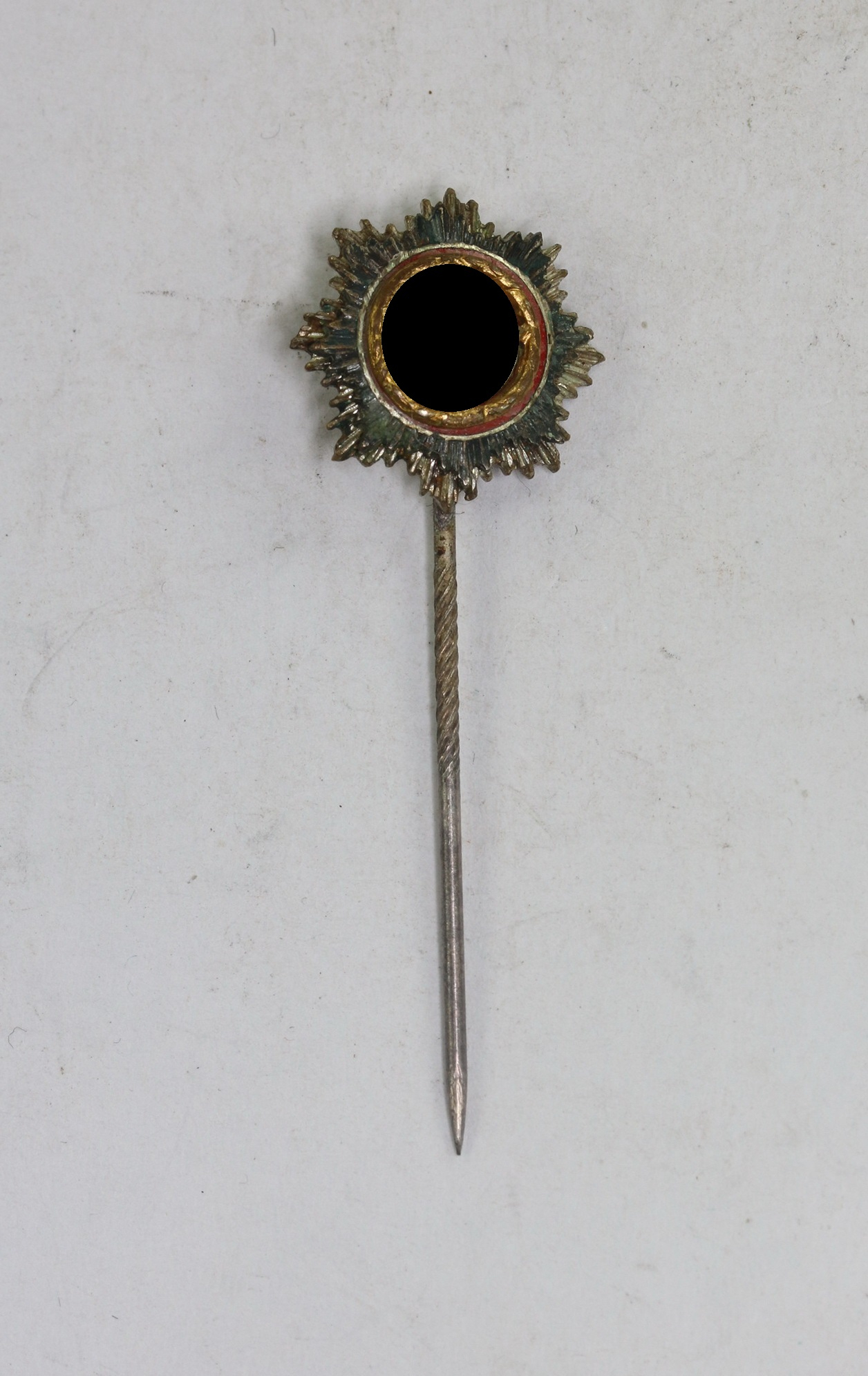 16 MM Miniatur Deutsches Kreuz in Gold, Hst. L/57 (Boerger & Co., Berlin) – Bild 1