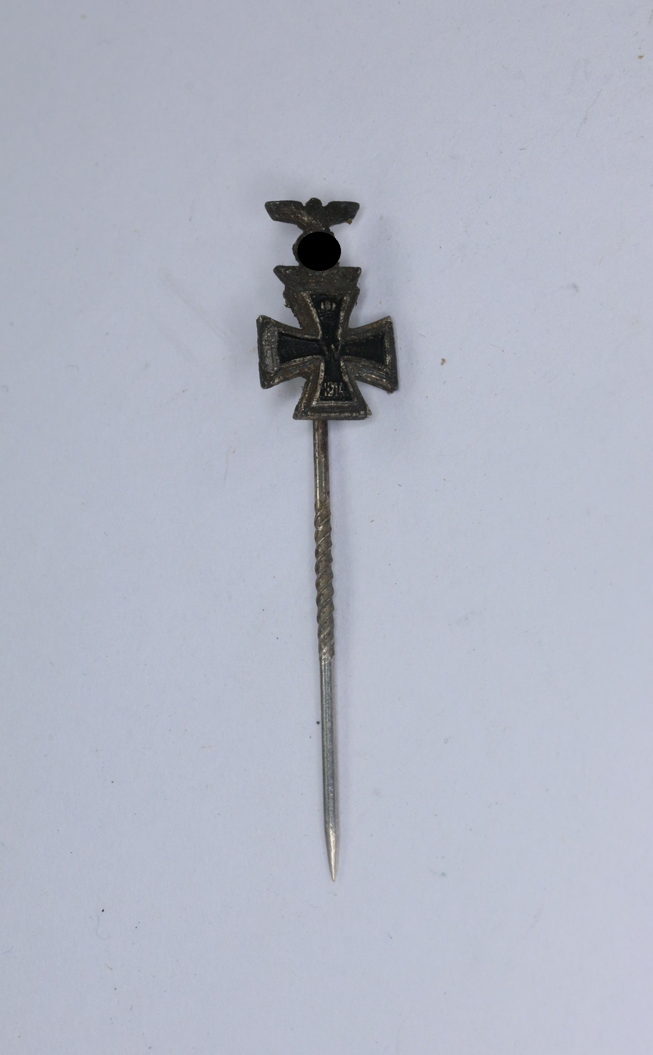 16 MM Miniatur Eisernes Kreuz 2. Klasse 1914, mit Wiederholungsspange 2. Klasse 1939 – Bild 1