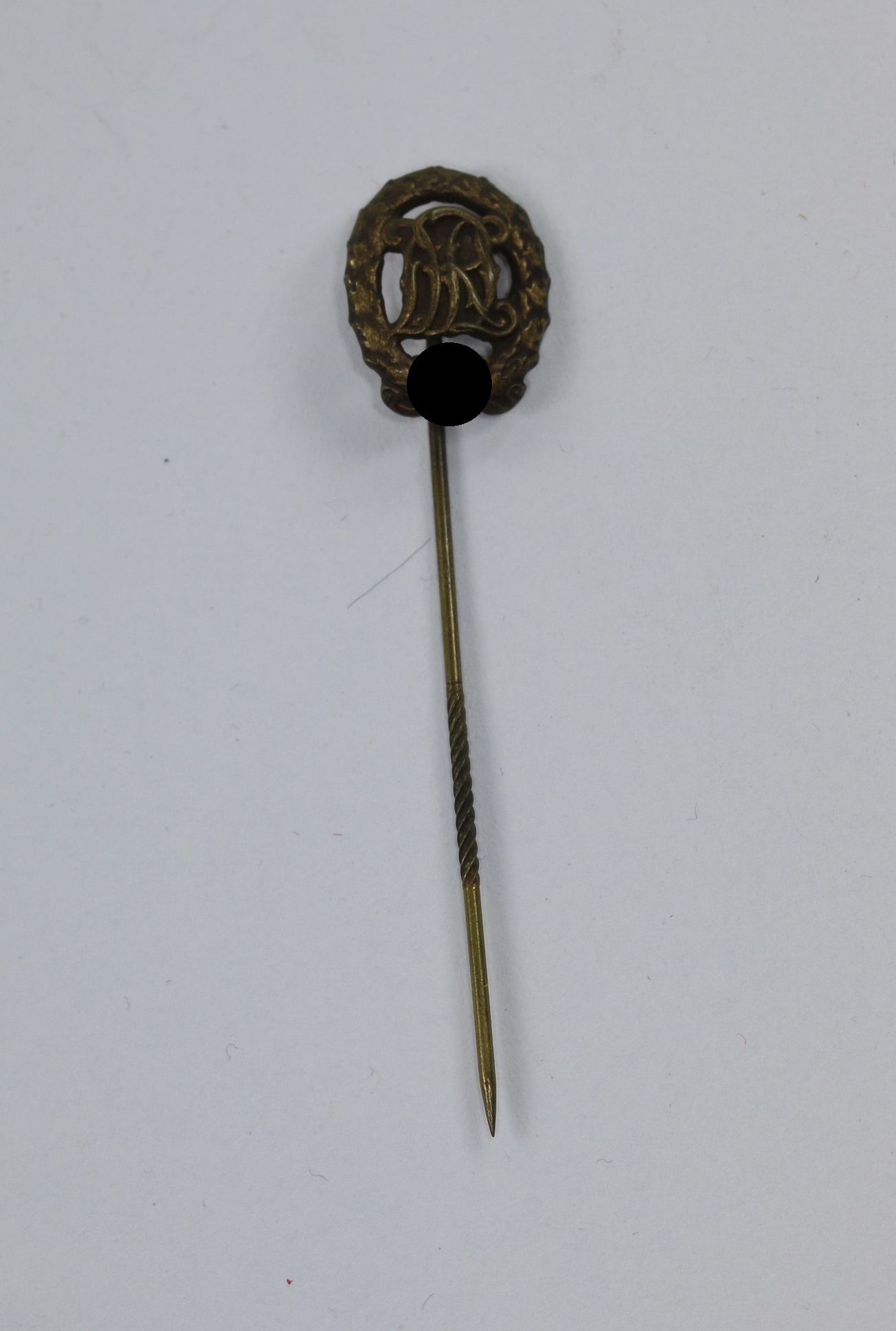 16 MM Miniatur Reichssportabzeichen in Bronze, Hst. Wernstein Jena – Bild 1