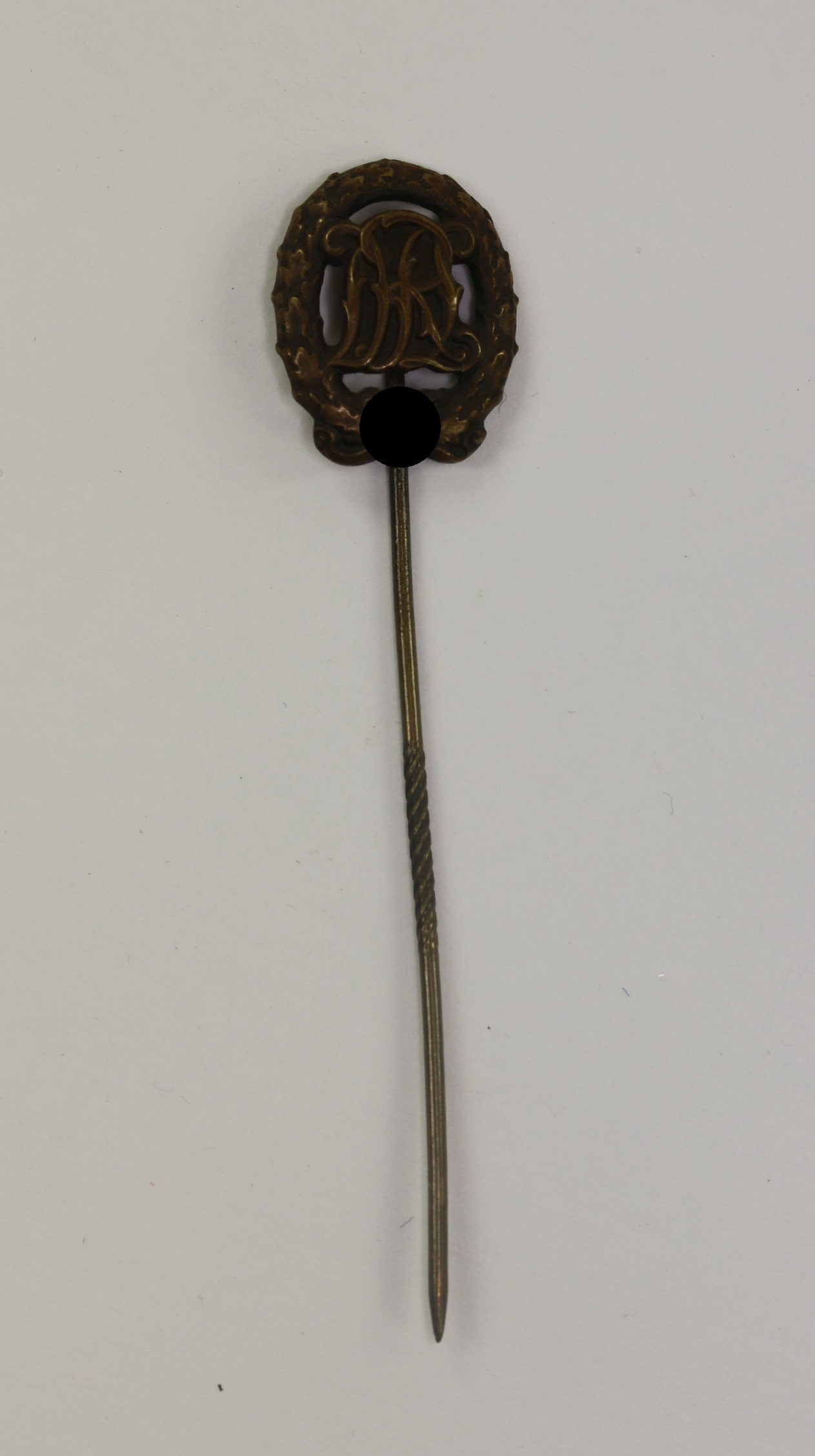 16 MM Miniatur Reichssportabzeichen in Bronze, Hst. Wernstein Jena – Bild 1