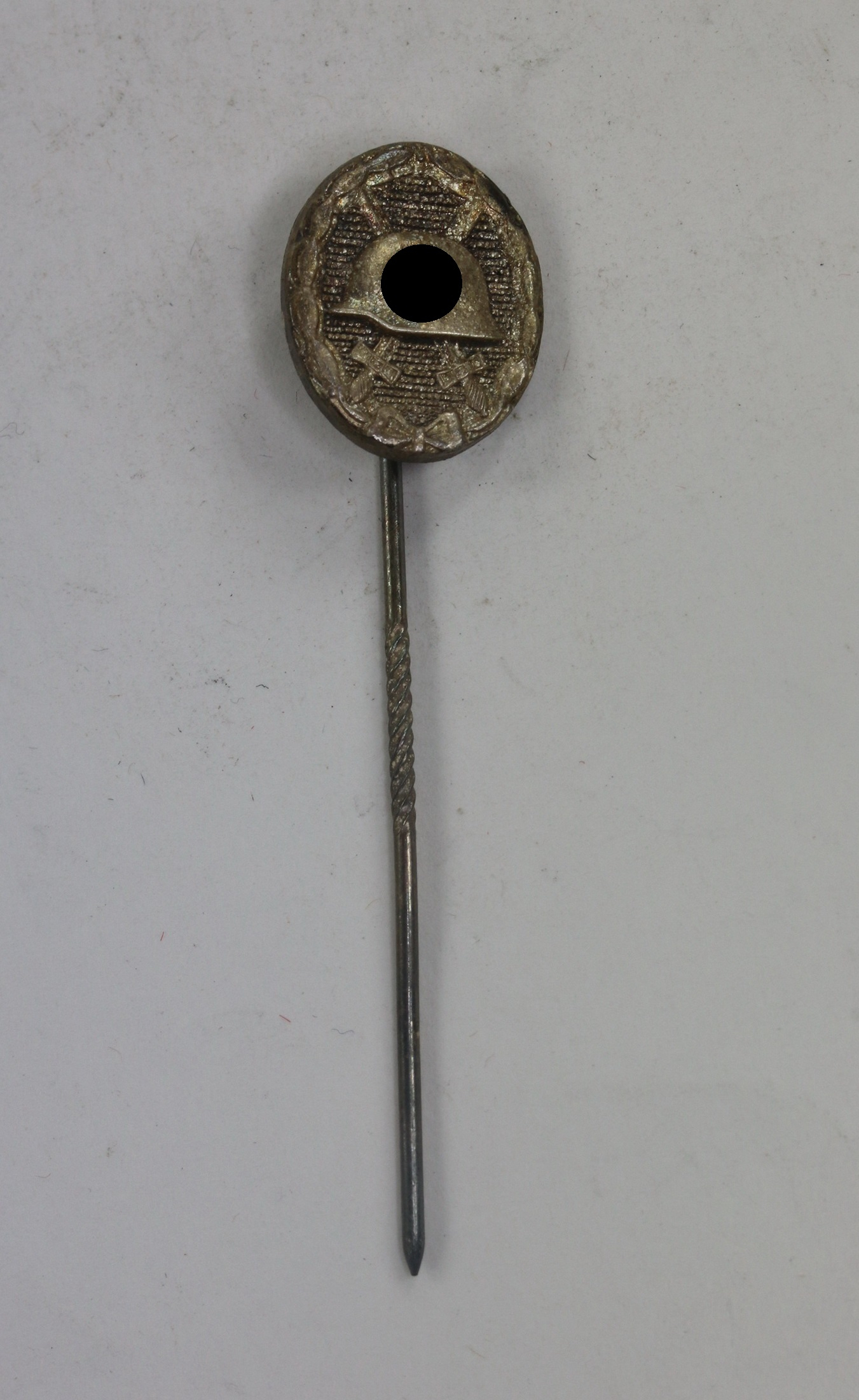 16 MM Miniatur Verwundetenabzeichen in Silber 1939, Hst. L/13 (Paul Meybauer, Berlin) – Bild 1