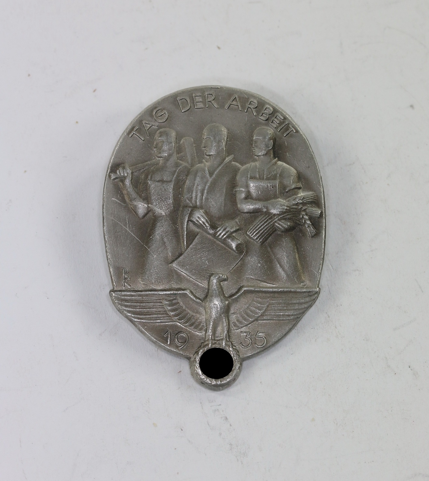 Abzeichen, Tag der Arbeit 1935, Hst. Paulmann & Crone – Bild 1