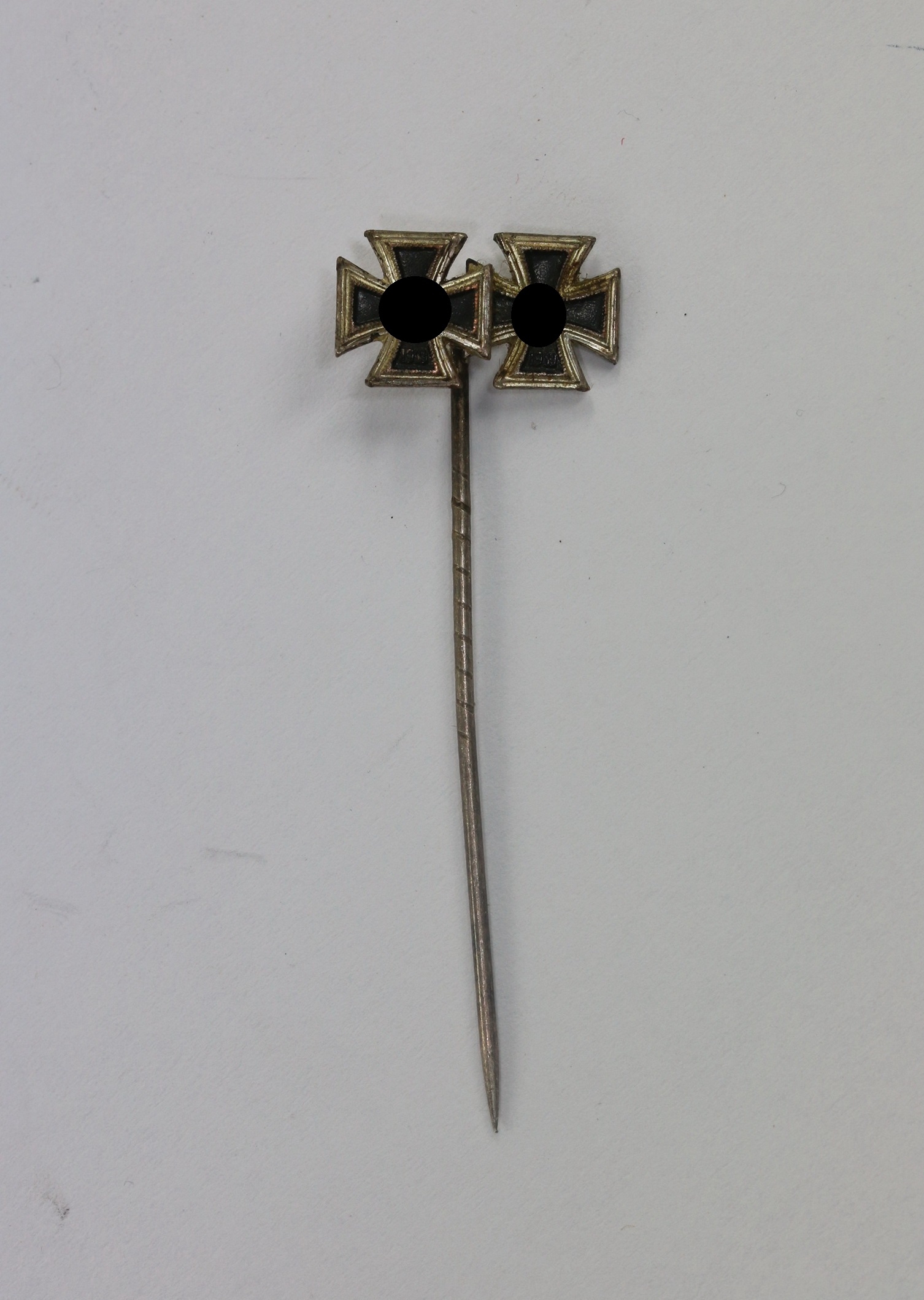 9 MM Miniatur Eisernes Kreuz 1. und 2. Klasse 1939, Hst. L/18 – Bild 1