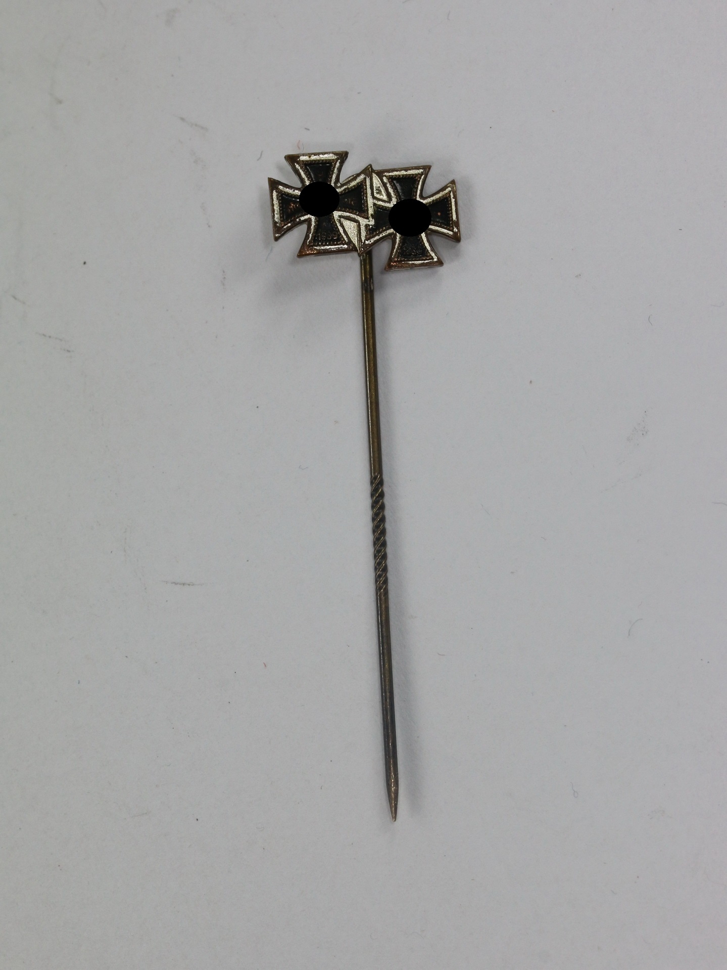 9 MM Miniatur Eisernes Kreuz 1. und 2. Klasse 1939, Hst. L/57 – Bild 1