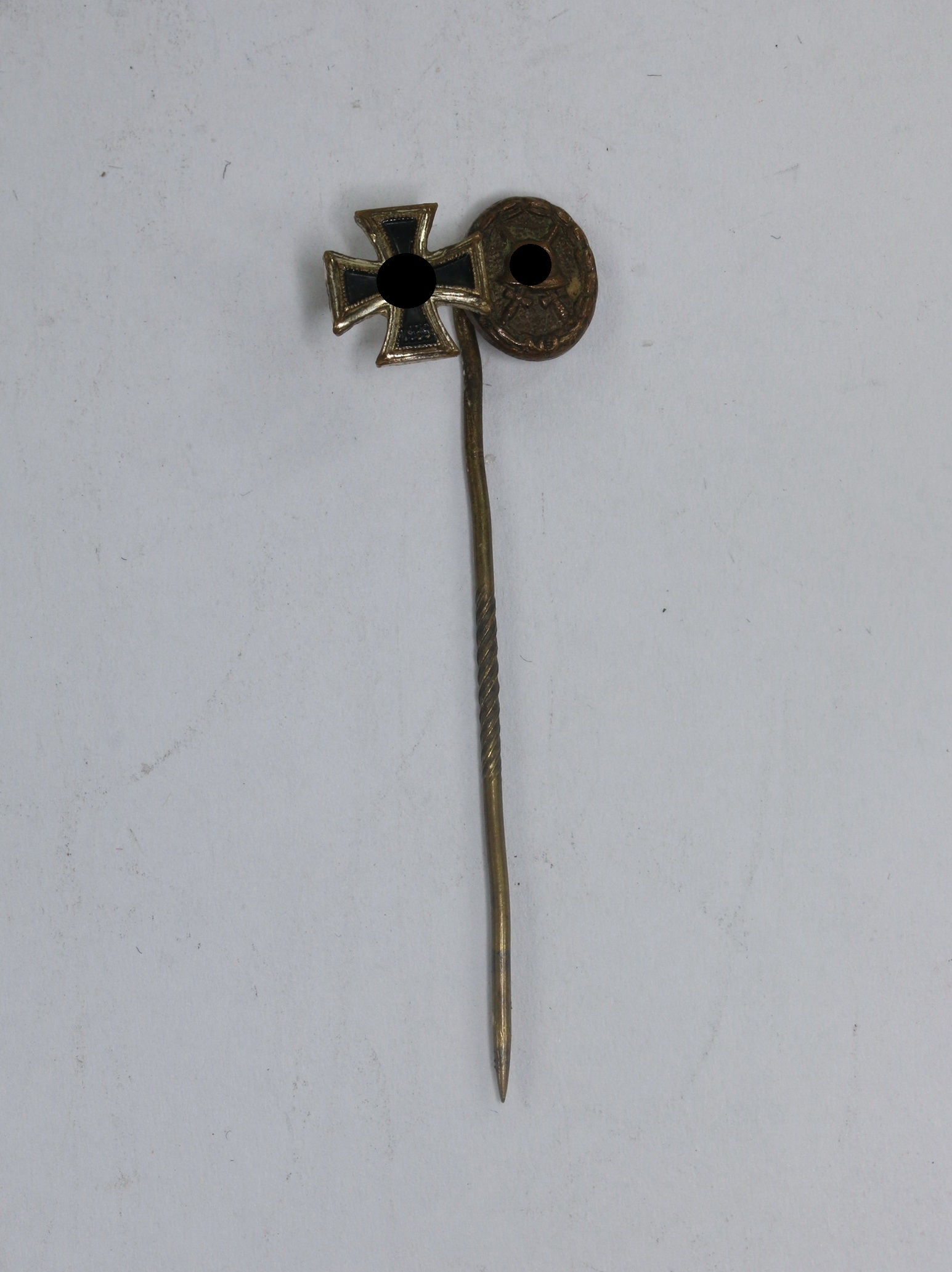 9 MM Miniatur EK-2 1939, VWA Schwarz 1939, Hst. L/57 (Boerger & Co., Berlin) – Bild 1