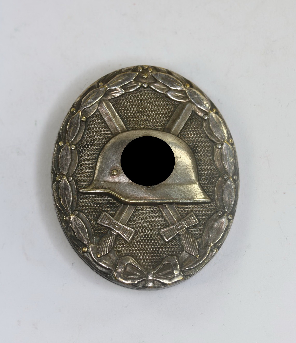 Verwundetenabzeichen in Silber 1939, Hauptmünzamt, Wien (1) Verwundetenabzeichen in Silber 1939, Hauptmünzamt, Wien – Bild 1