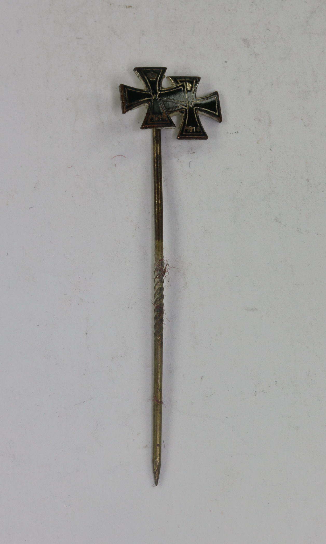  9 MM Miniatur Eisernes Kreuz 1. und 2. Klasse 1914, emailliert (!) – Bild 1