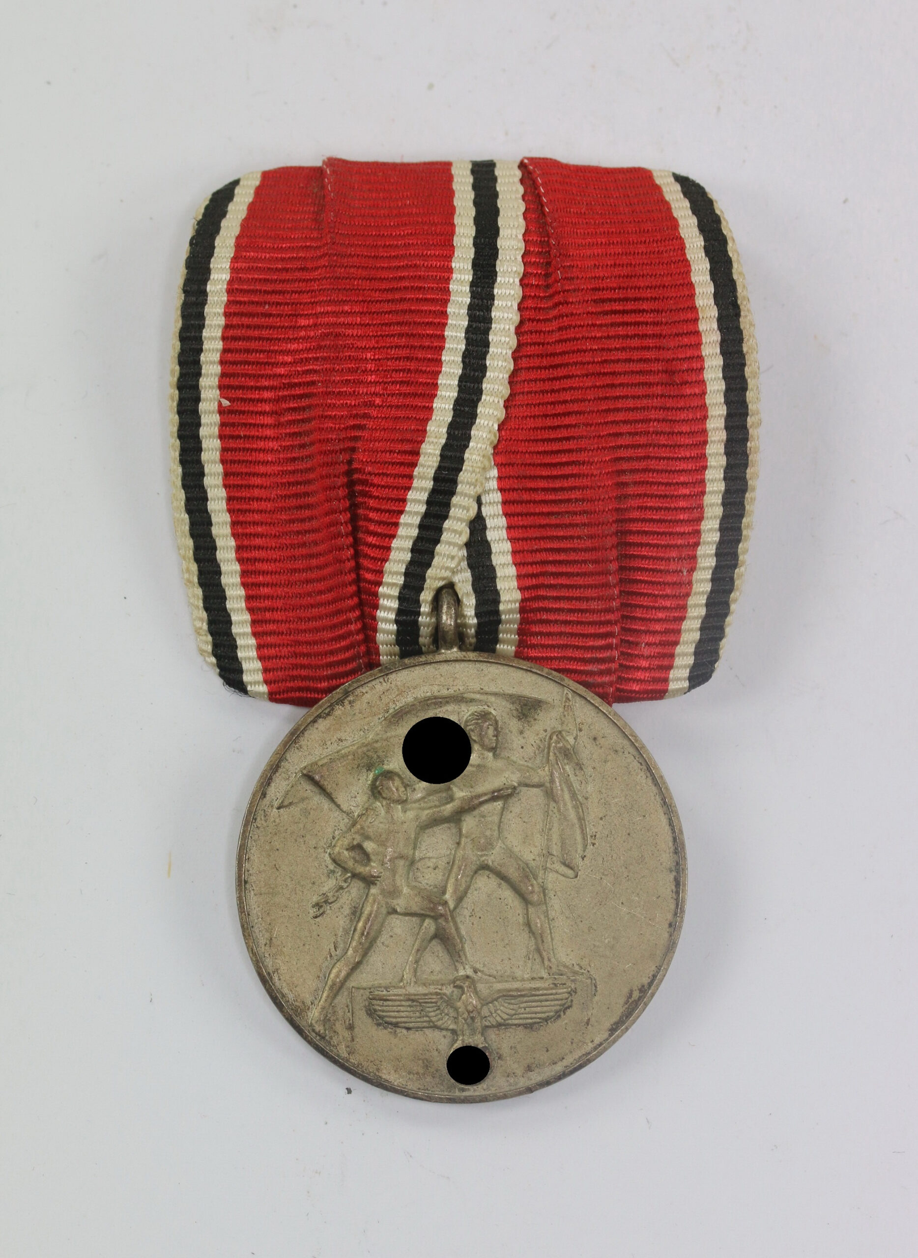  Anschlußmedaille Österreich (13. März 1938), an Einzelspange – Bild 1