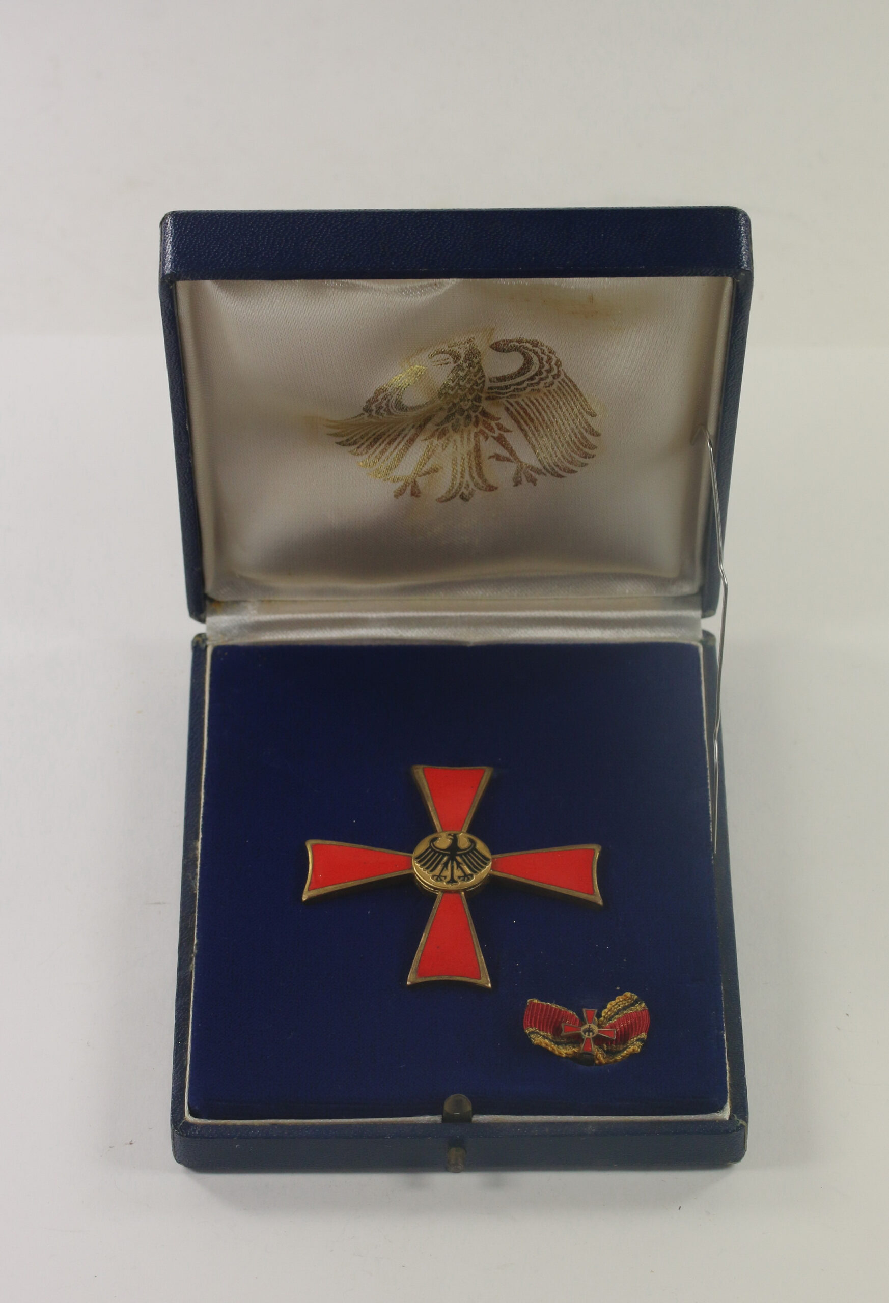 BRD, Bundesverdienstkreuz Verdienstkreuz 1. Klasse, im Etui, C.E. Juncker – Bild 1