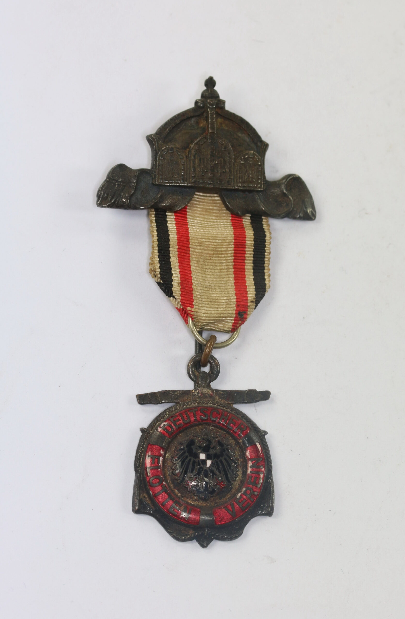  Deutscher Flottenverein (DFV), Abzeichen für Ehrenwarte in Silber – Bild 1