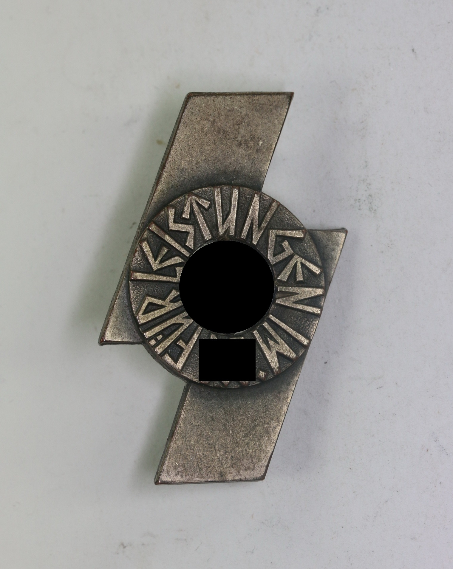  DJ Leistungsabzeichen in Silber, Hst. RZM M1/35 (Wächter & Lange, Mittweida) – Bild 1