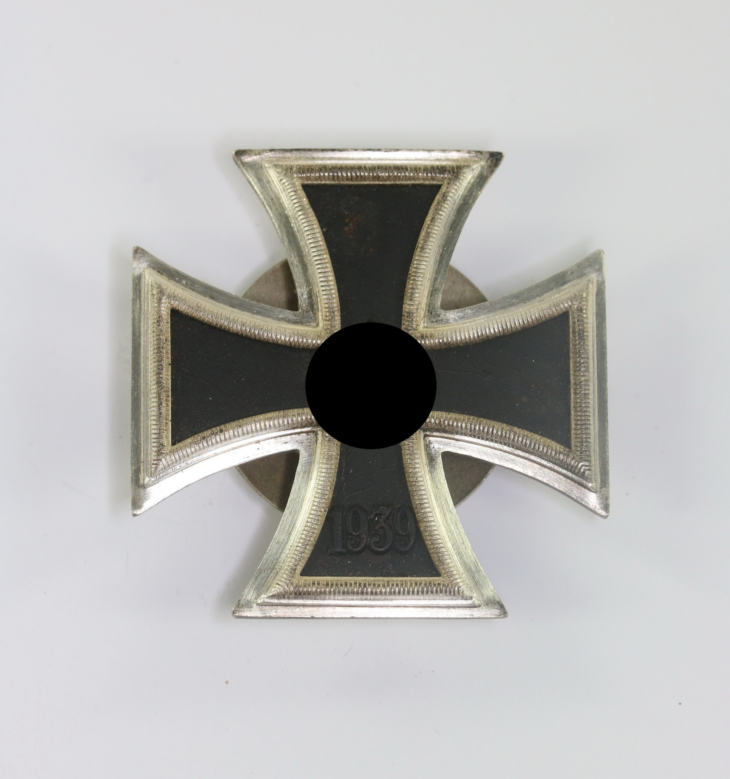  Eisernes Kreuz 1. Klasse 1939, Hst. L/52,(C.F. Zimmermann, Pforzheim), an Schraubscheibe – Bild 1