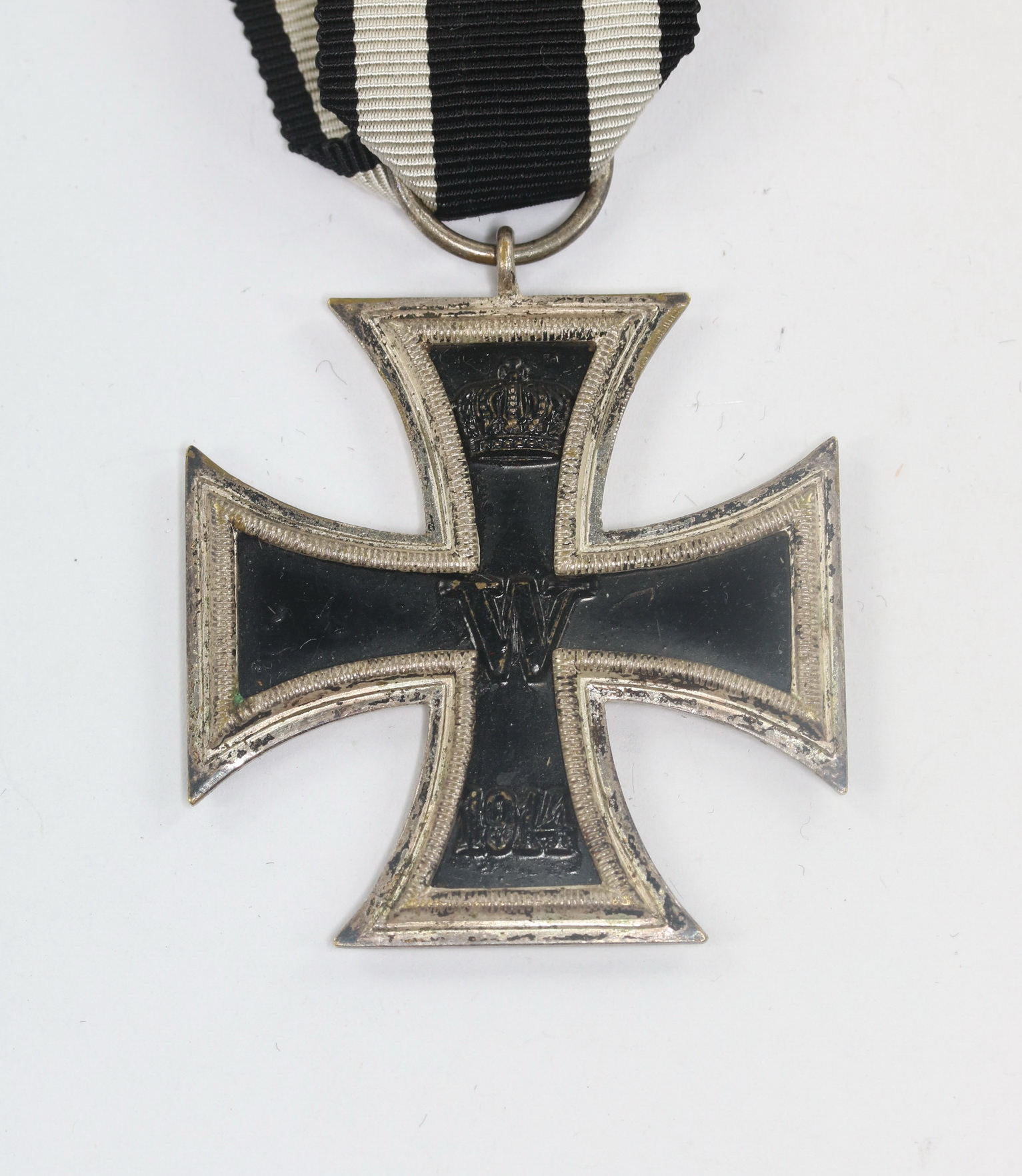  Eisernes Kreuz 2. Klasse 1914, unmagnetisches Spangenstück (!) – Bild 1