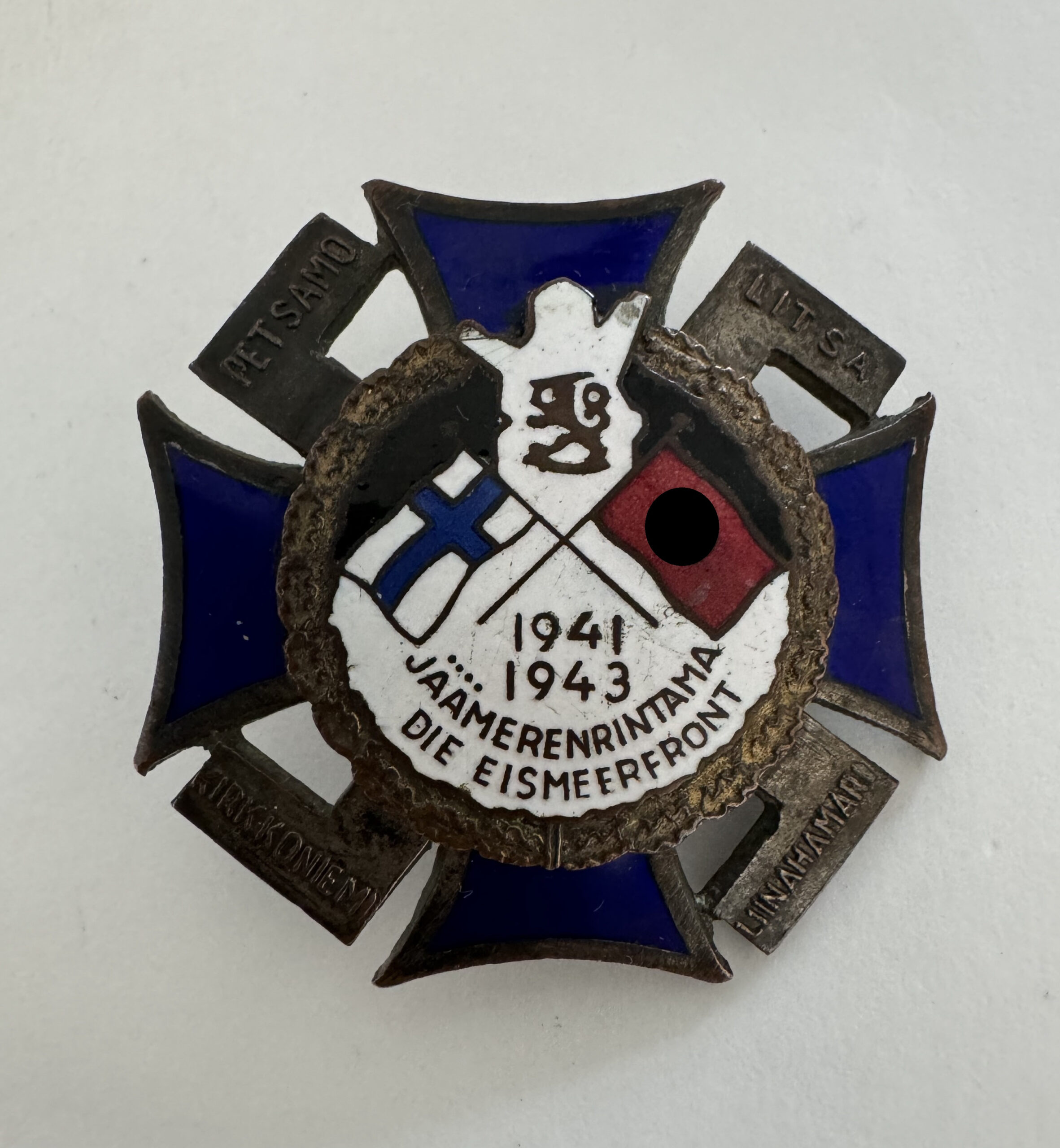  Eismeerfront Kreuz 1941 43 (weiß), Jäämerenrintama Die Eismeerfront - Petsamo - Litsa - Kirkkoniemi - Linahamari  – Bild 1