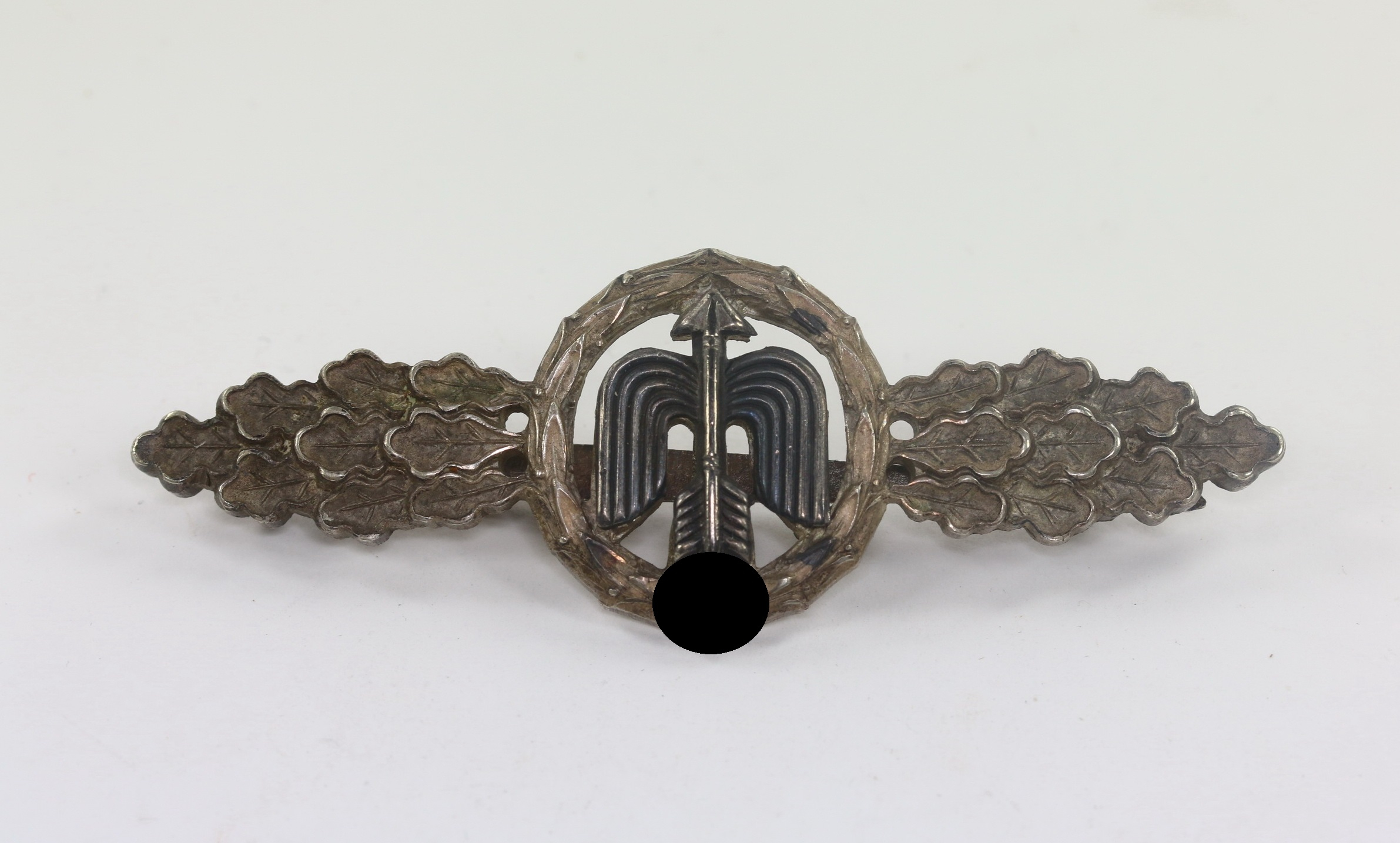  Frontflugspange für Jäger in Silber (Neusilber) – Bild 1