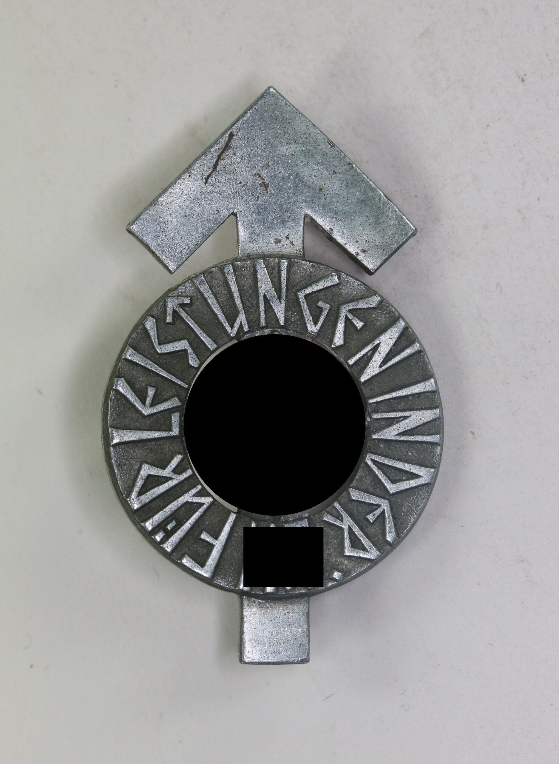  Hitlerjugend (HJ), Leistungsabzeichen in Silber, Hst. RZM M1/34 (Gustav Brehmer, Markneukirchen) – Bild 1