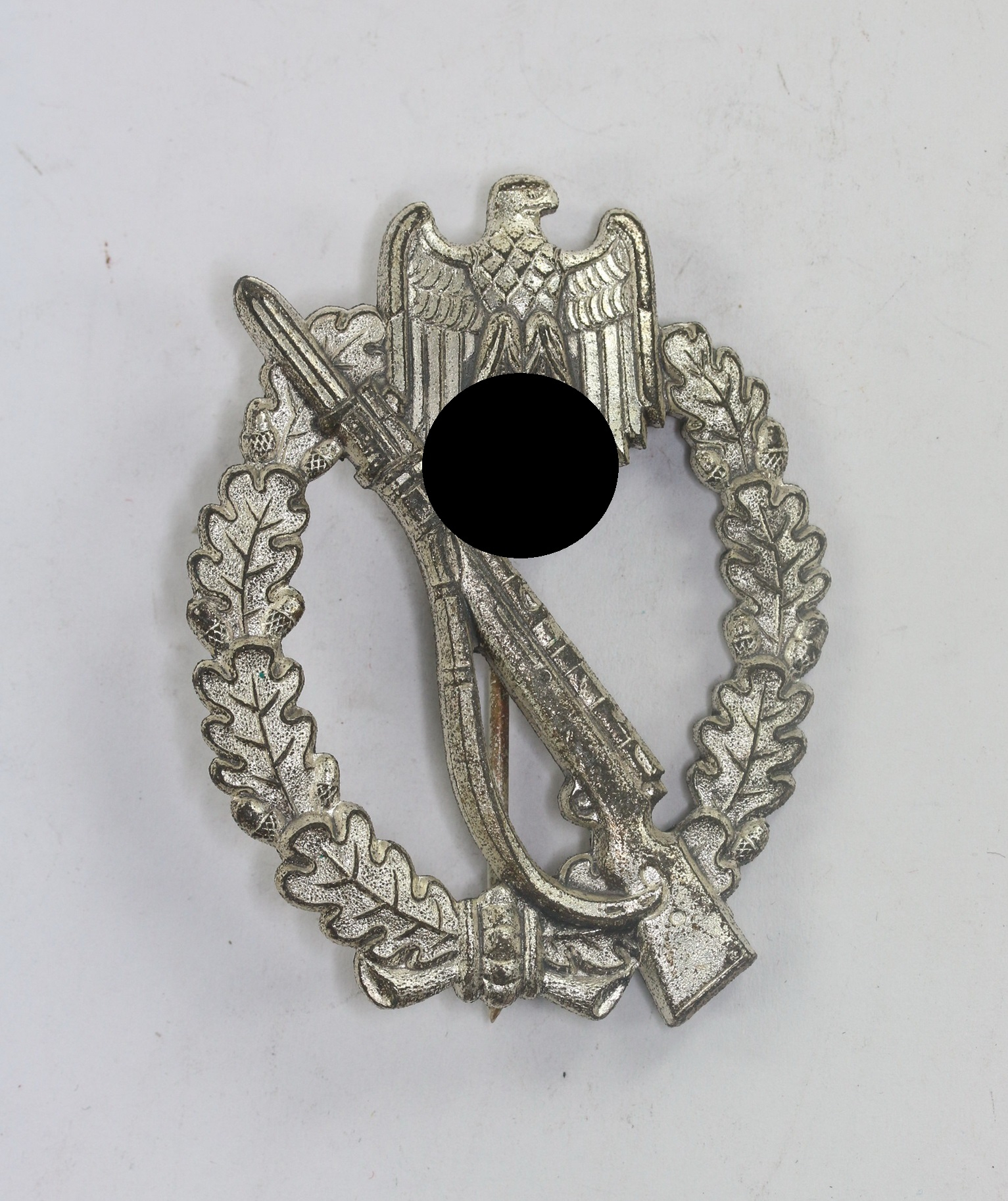  Infanterie Sturmabzeichen in Silber, Steinhauer & Lück, Lüdenscheid, Variante (!) – Bild 1