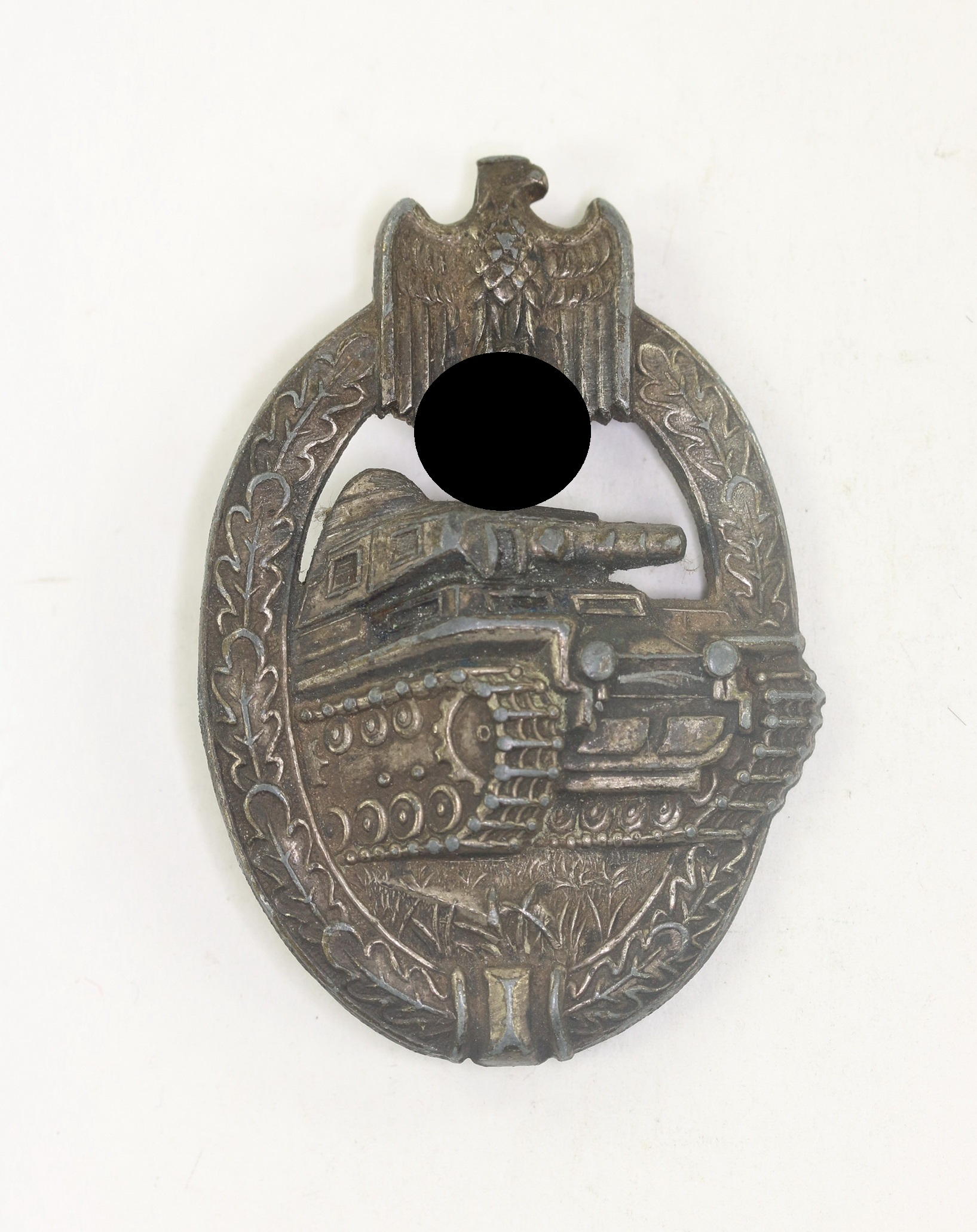  Panzerkampfabzeichen in Bronze, Hst. A.S. (Adolf Scholze, Gablonz) – Bild 1