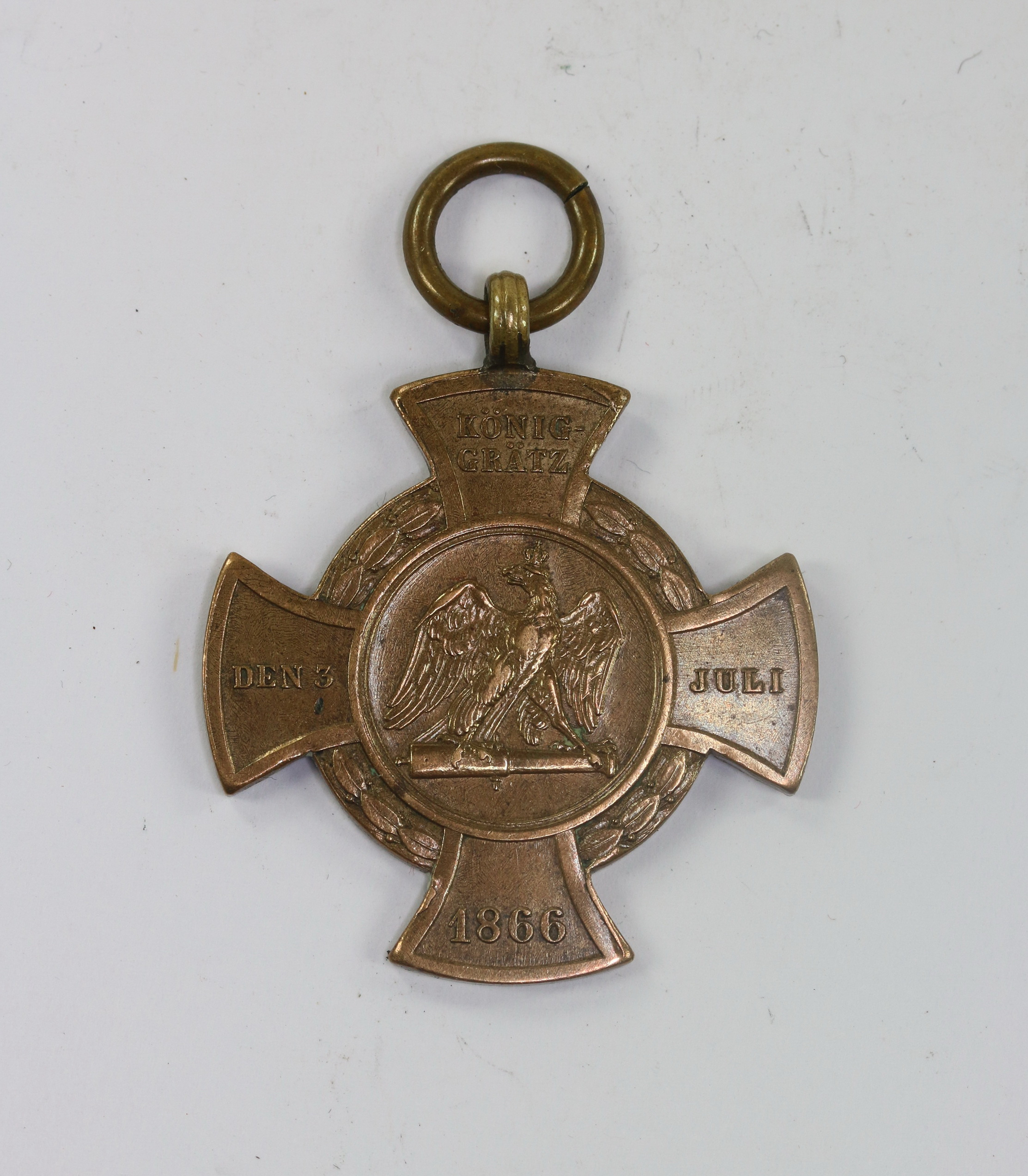 Preußen, Erinnerungskreuz 1866 Königgrätz - Preussens siegreichen Heere – Bild 1