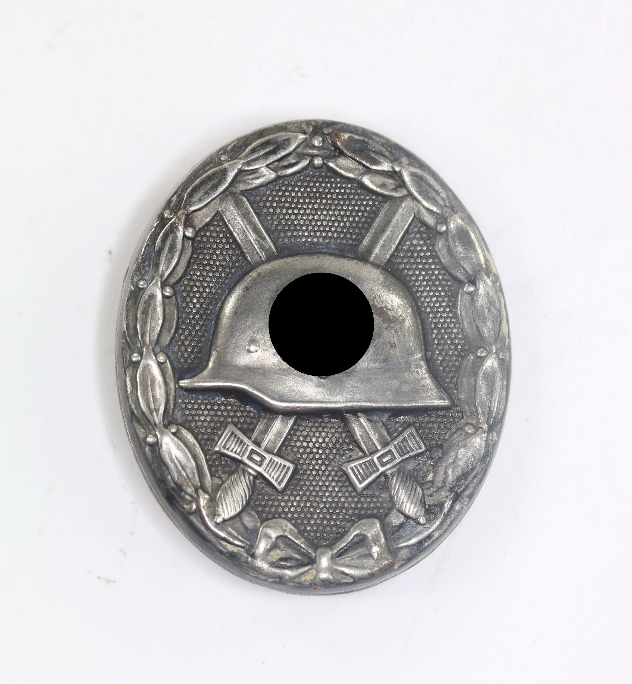 Verwundetenabzeichen in Schwarz 1939, ohne Hersteller (Eisen) – Bild 1