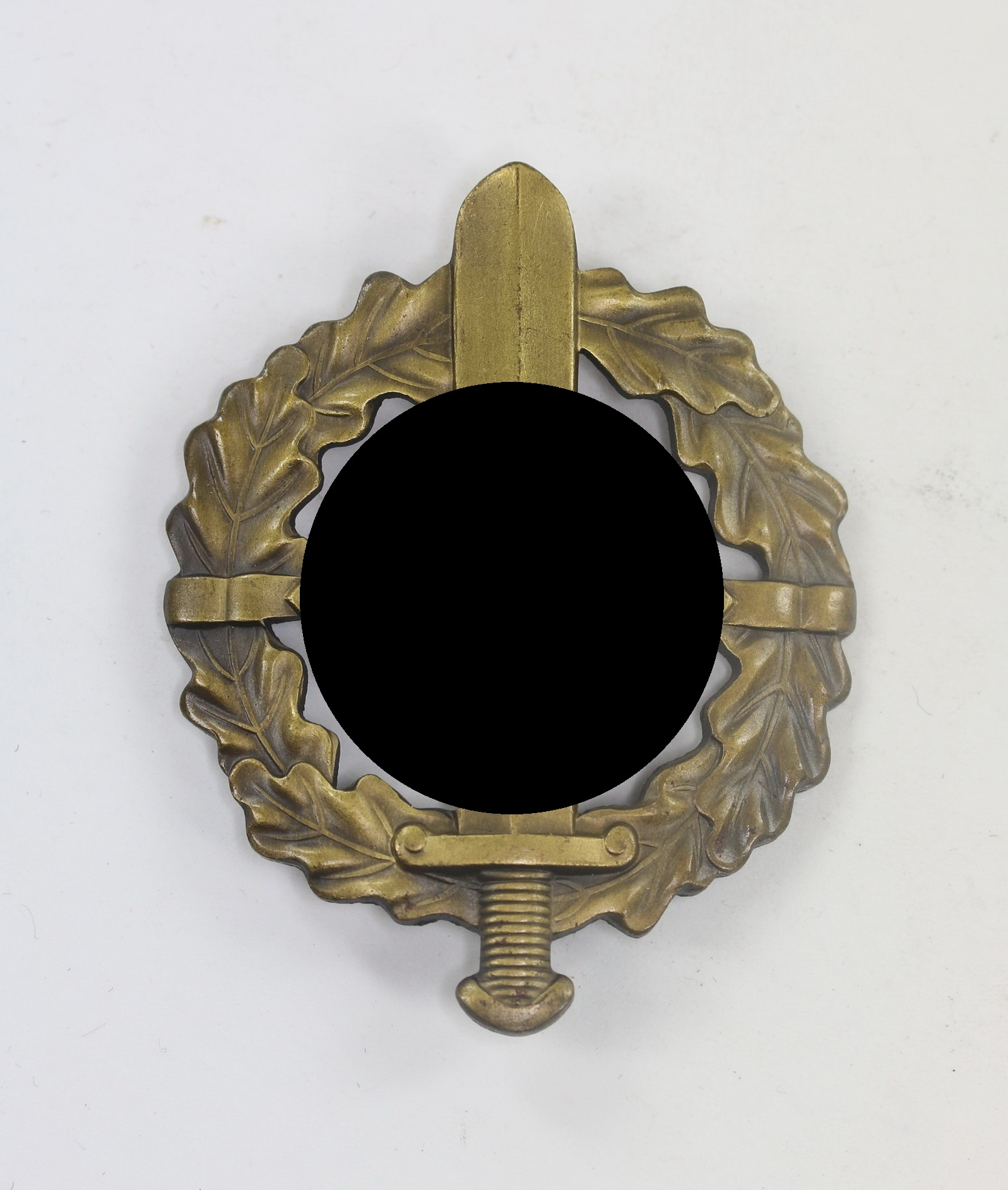  SA Wehrabzeichen in Bronze, Hst. Fechler Bernsbach/SA. - Eigentum Obersten S.A. Führung – Bild 1