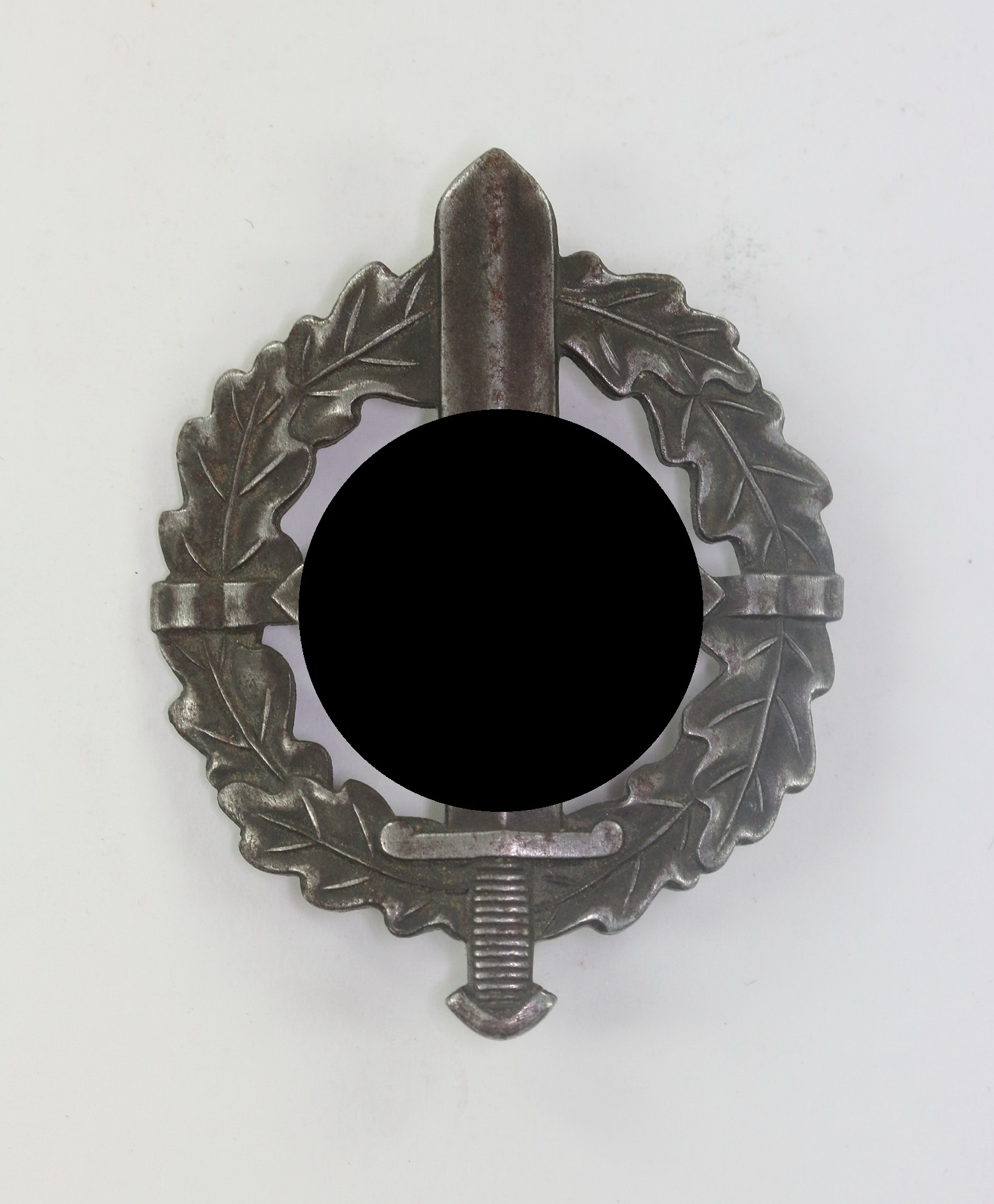  SA Wehrsportabzeichen in Bronze, Hst. E. Schneider Lüdenscheid, Eigentum d. S.A. Sportabzeichen Hauptstelle – Bild 1